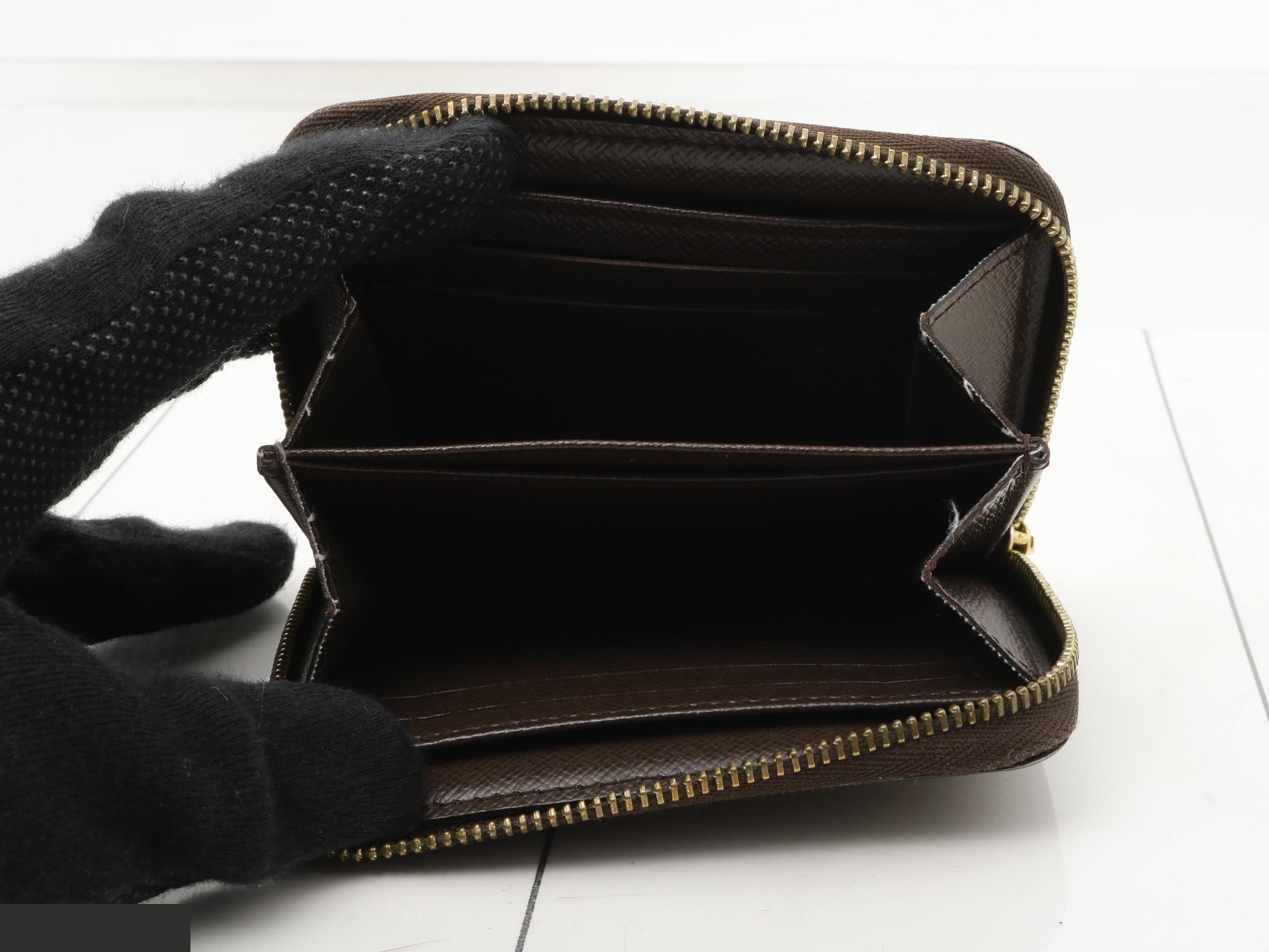 Zippy Coin Purse, Brown — view 4