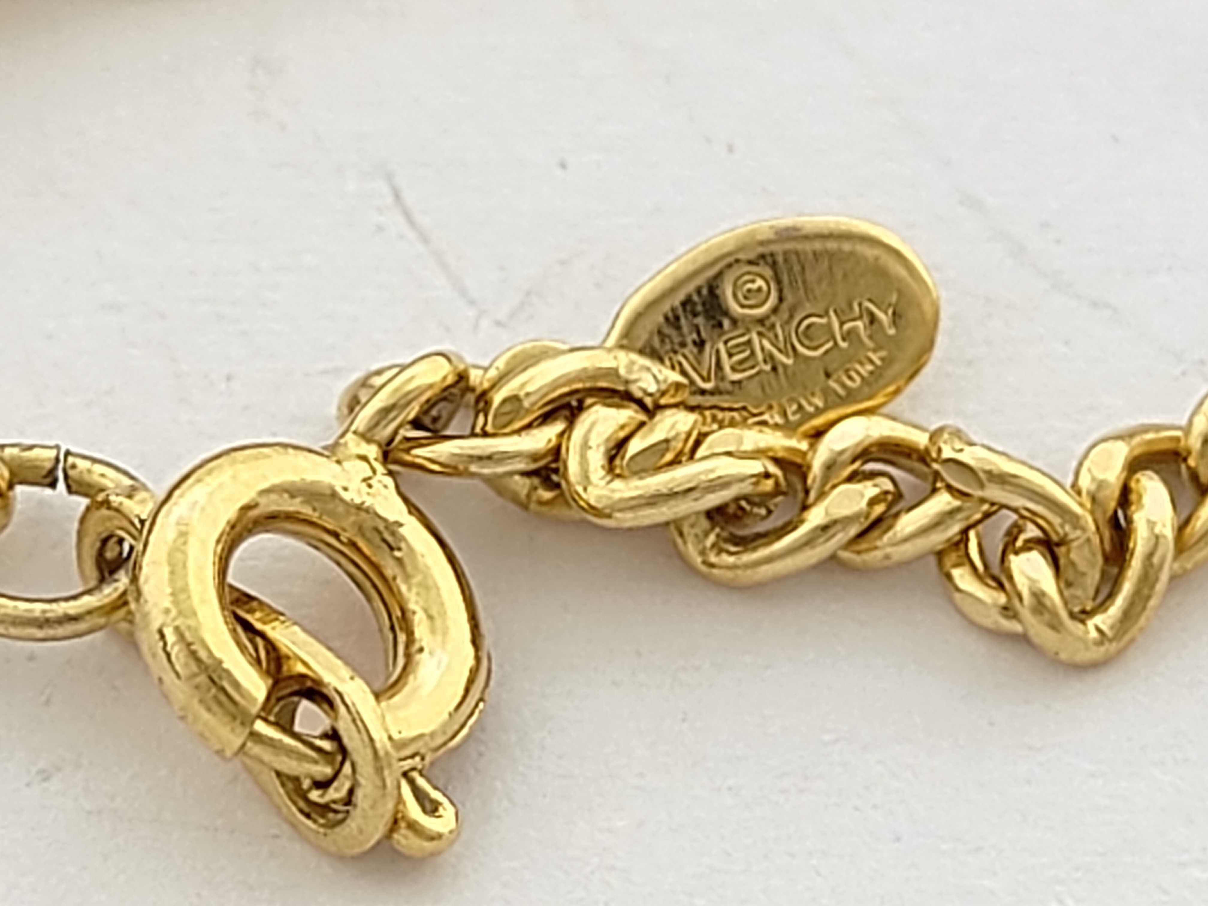 Rhinestone GP Gold Necklace 8.8g — view 7