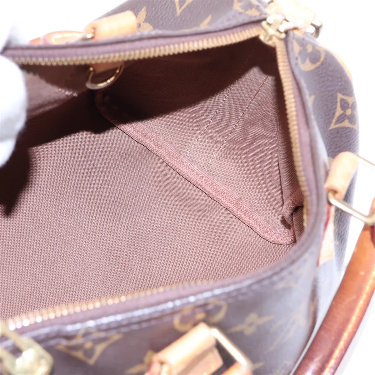 Monogram Speedy Bandoulière 25 M40390 DU1163 Brown with initials — view 9