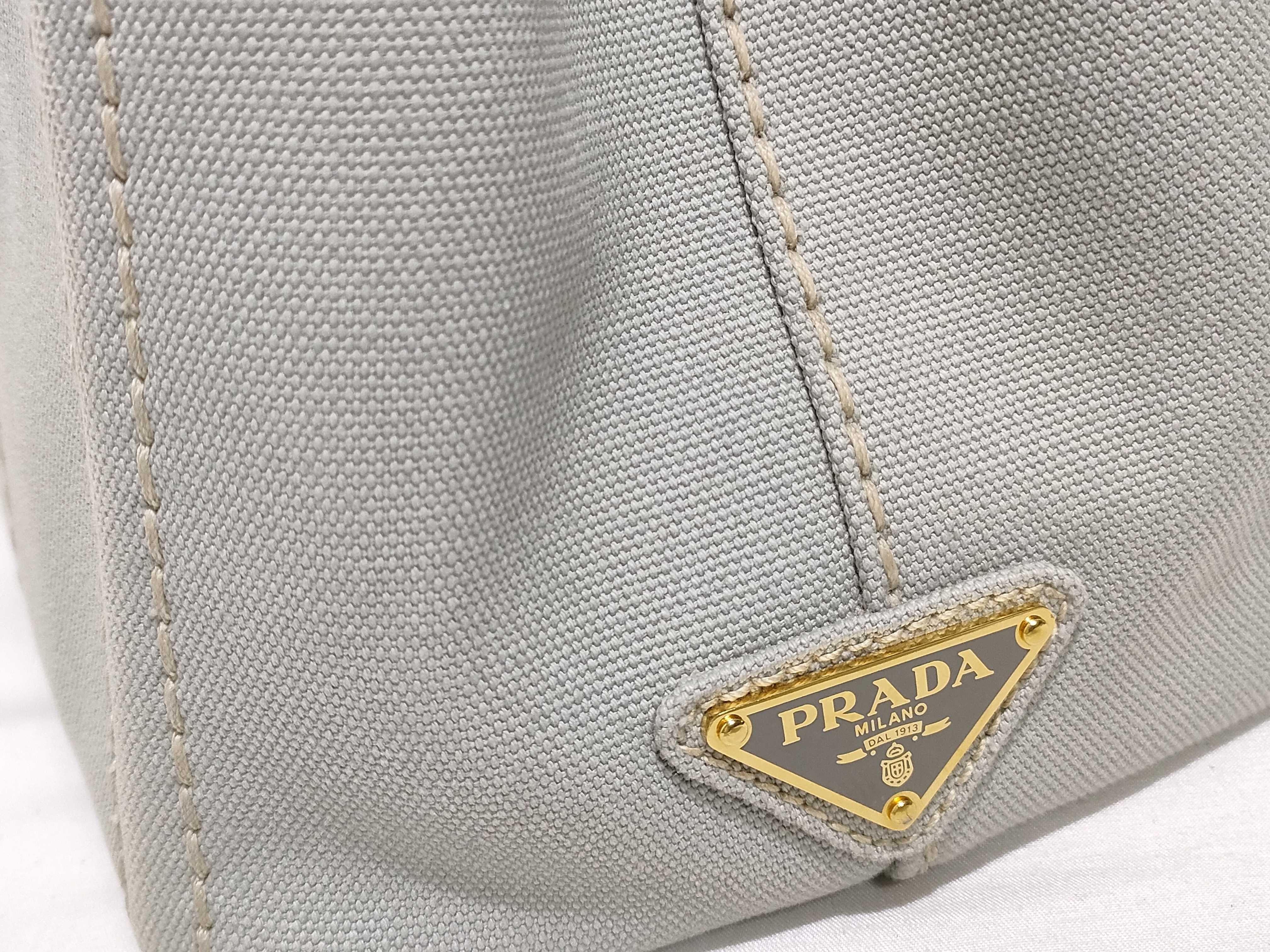 Canapa Canvas 2-Way Handbag, Gray, 1BG439 (Handbag) — view 14
