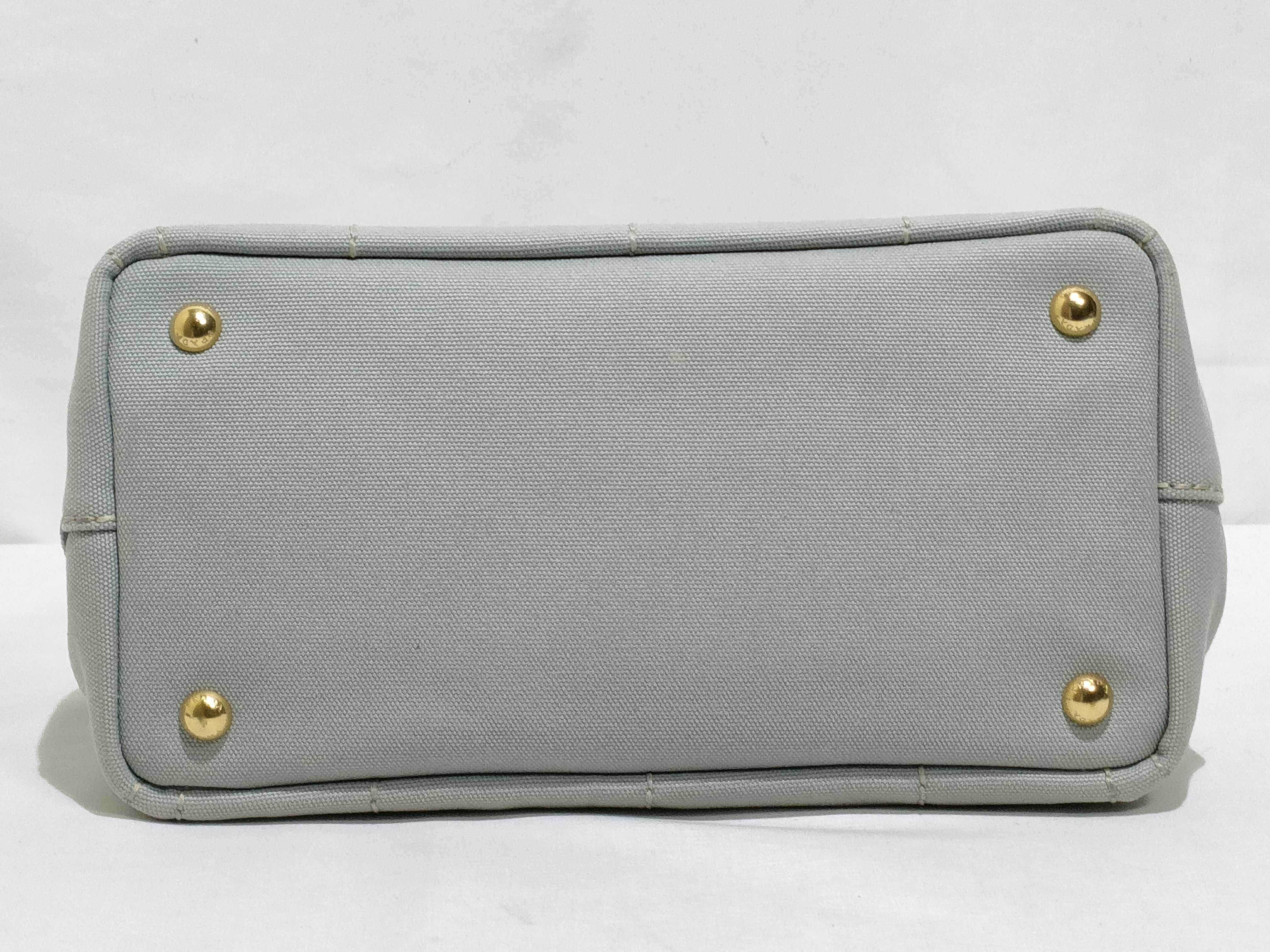 Canapa Canvas 2-Way Handbag, Gray, 1BG439 (Handbag) — view 7