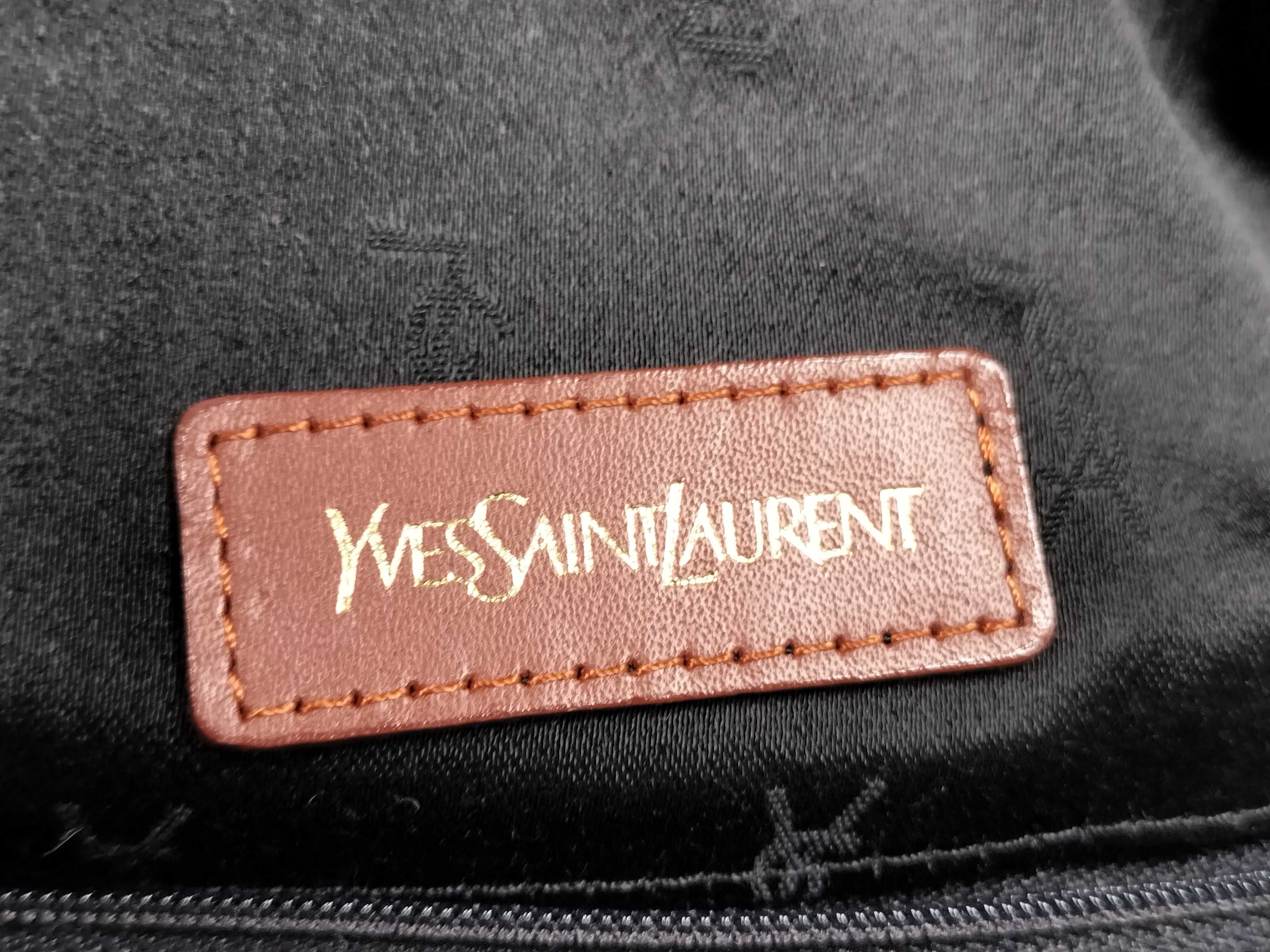 Tote Bag, Yves Saint Laurent 2-way Boston Bag, Tote Bag with Y Logo — view 13