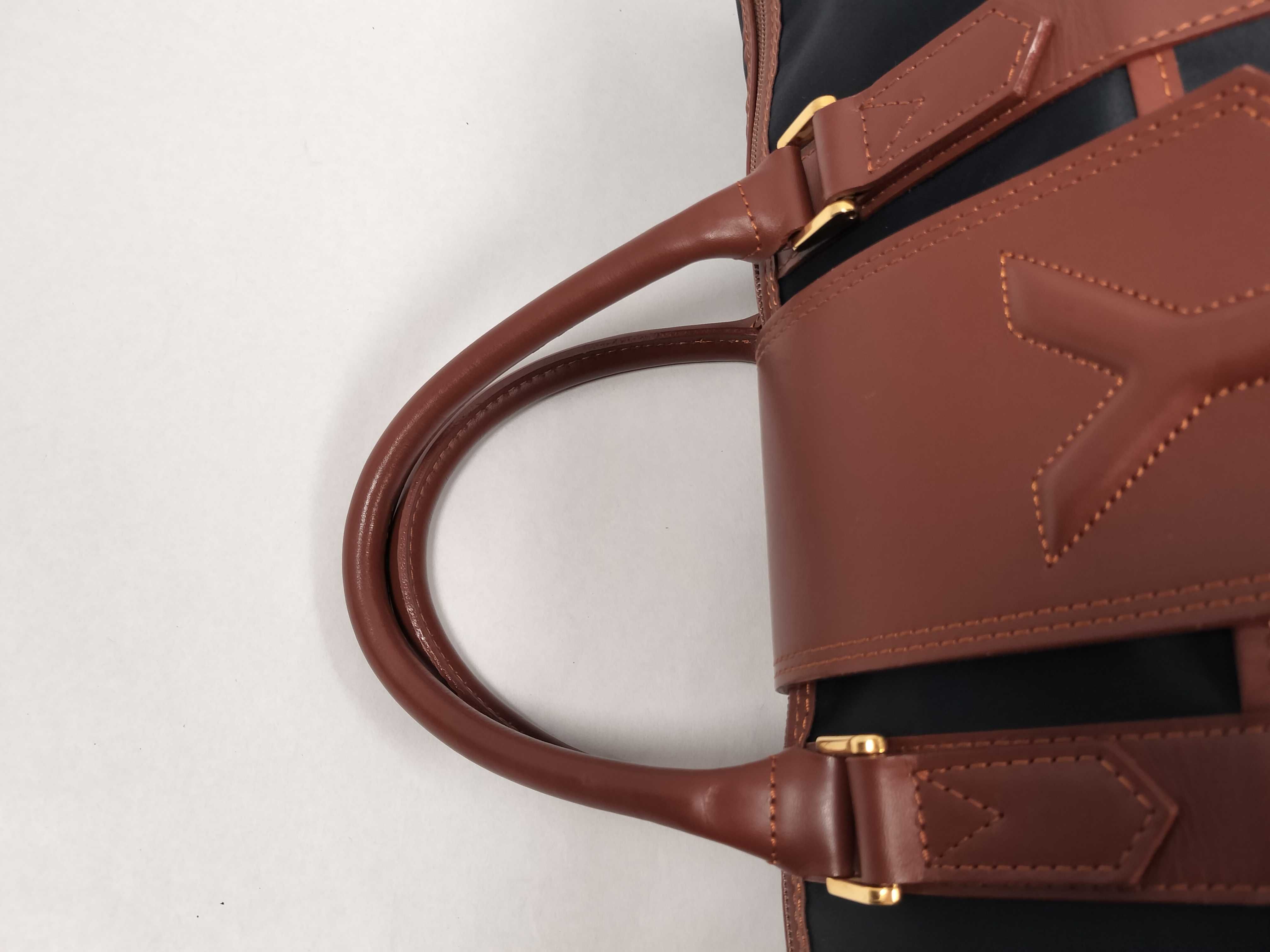 Tote Bag, Yves Saint Laurent 2-way Boston Bag, Tote Bag with Y Logo — view 3
