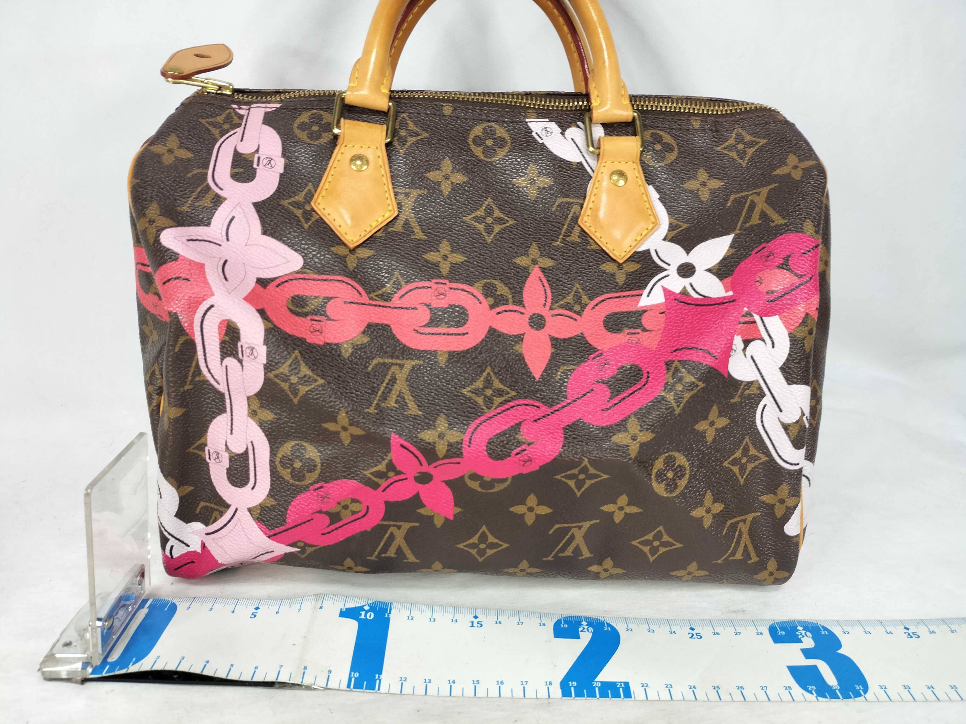Monogram LOUIS_VUITTON M41989 Speedy 30 MB0156 Dust Bag Handbag — view 2