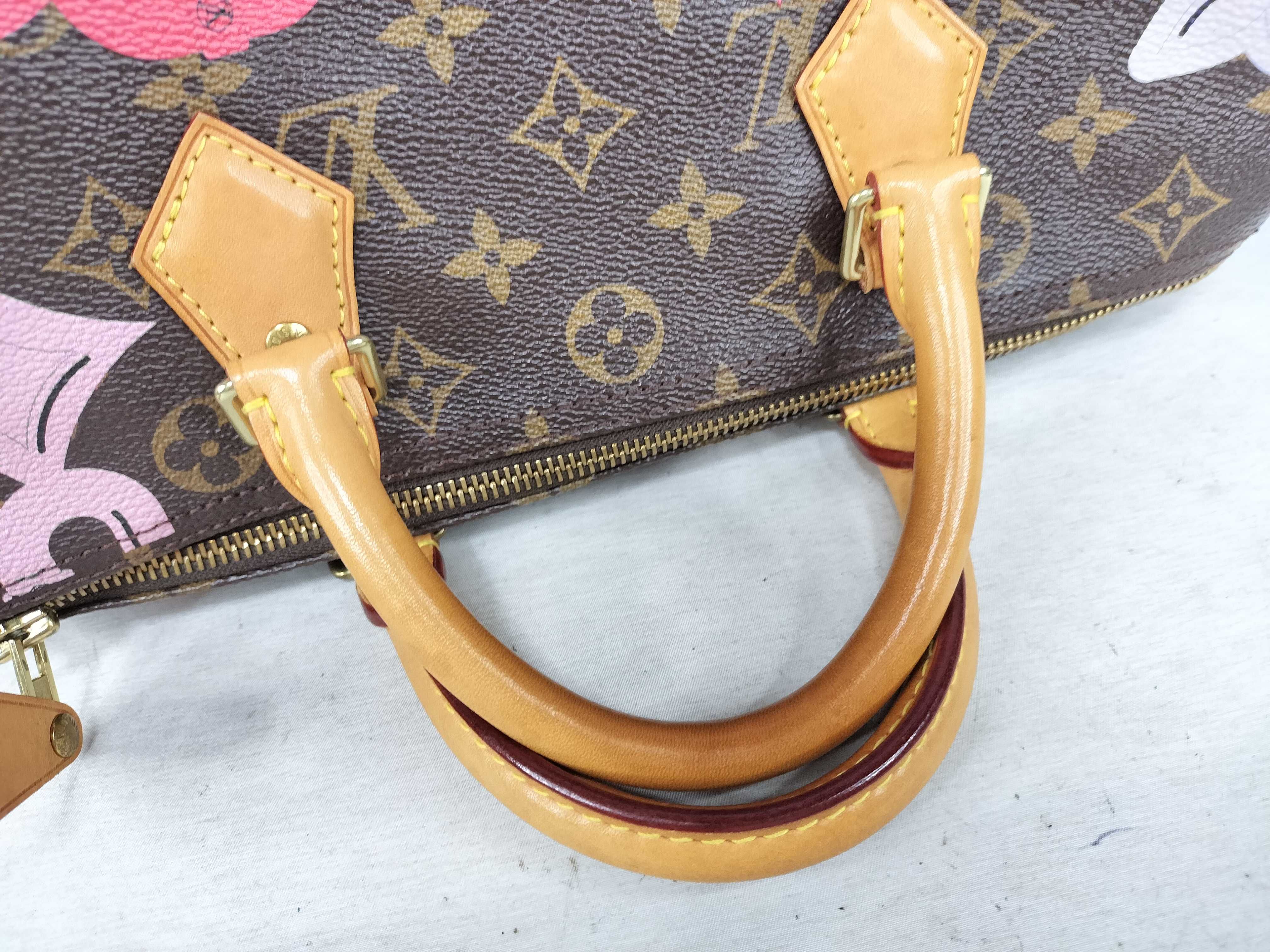 Monogram LOUIS_VUITTON M41989 Speedy 30 MB0156 Dust Bag Handbag — view 3