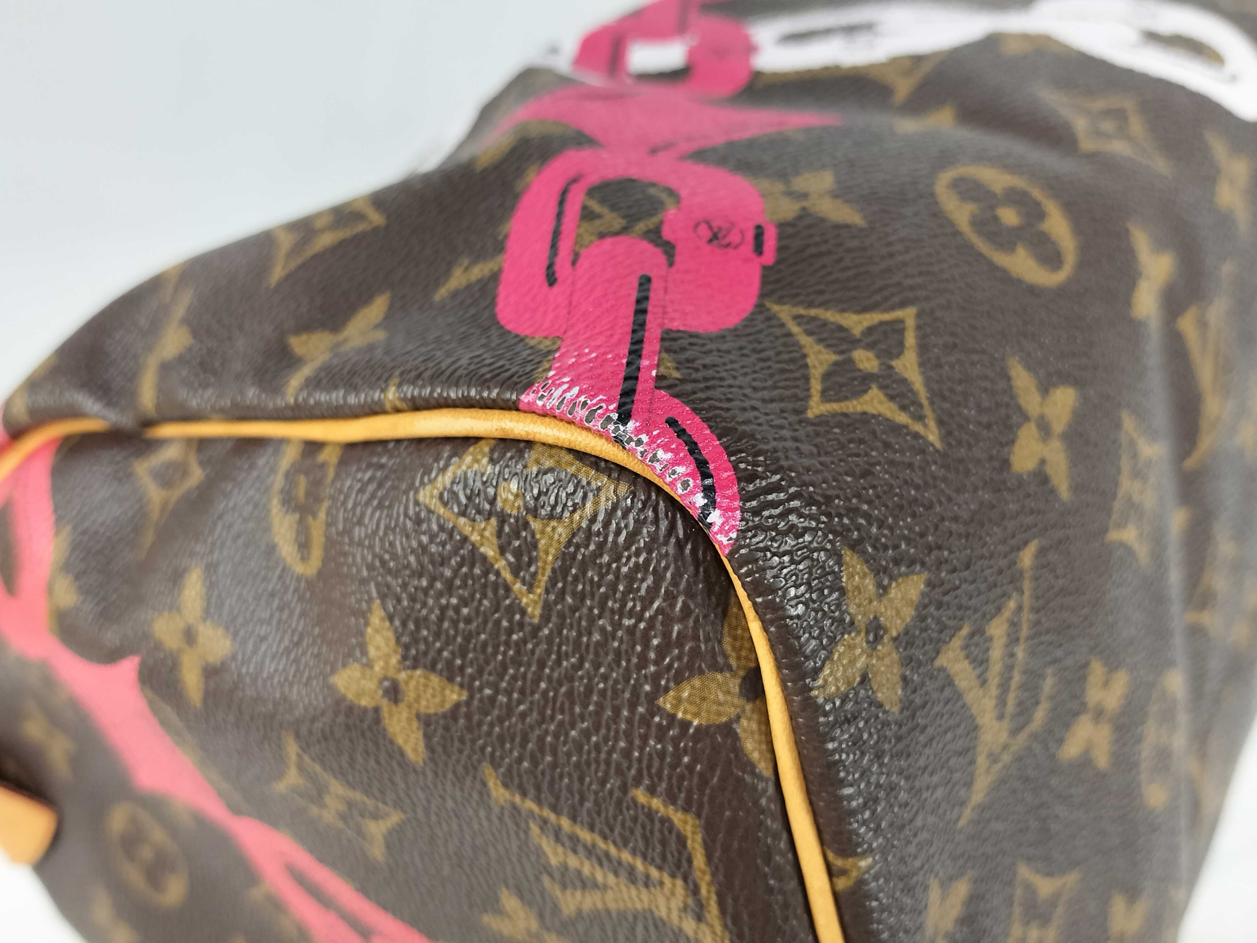 Monogram LOUIS_VUITTON M41989 Speedy 30 MB0156 Dust Bag Handbag — view 7