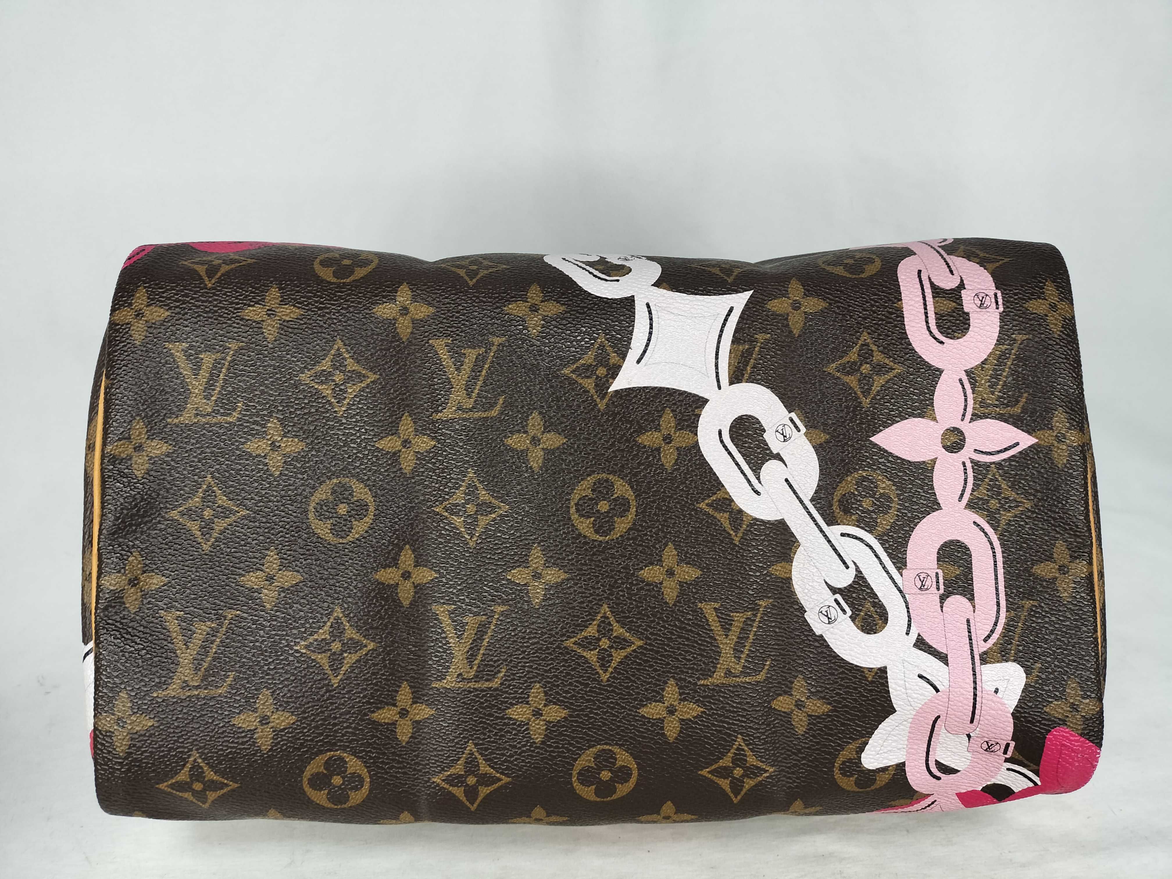 Monogram LOUIS_VUITTON M41989 Speedy 30 MB0156 Dust Bag Handbag — view 8