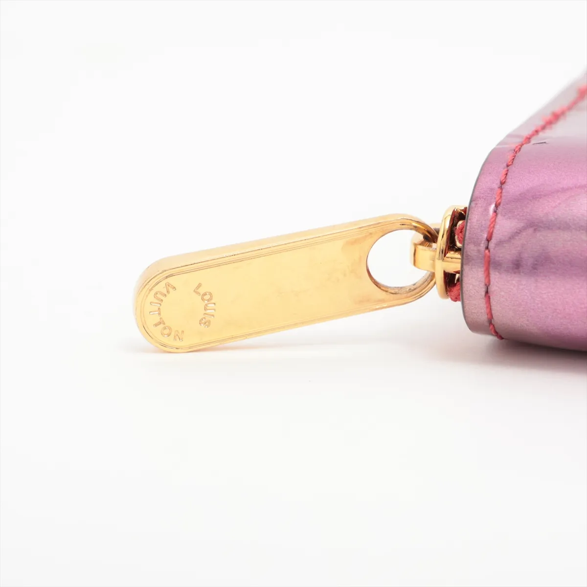 Vernis Zippy Coin Purse M90523 Red x Pink Coin Case — view 11