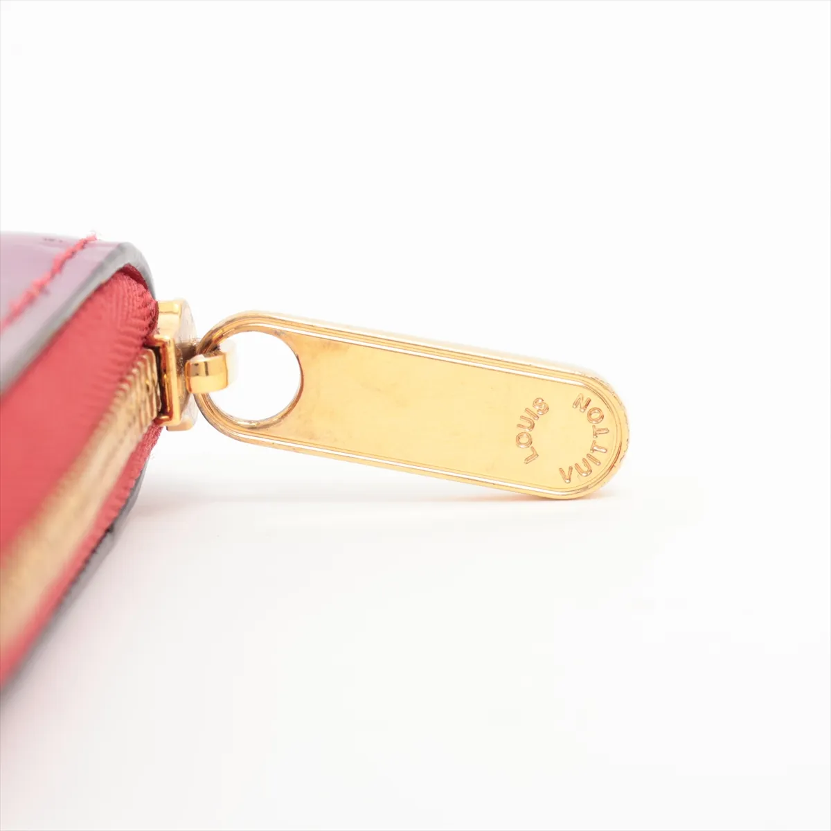 Vernis Zippy Coin Purse M90523 Red x Pink Coin Case — view 10