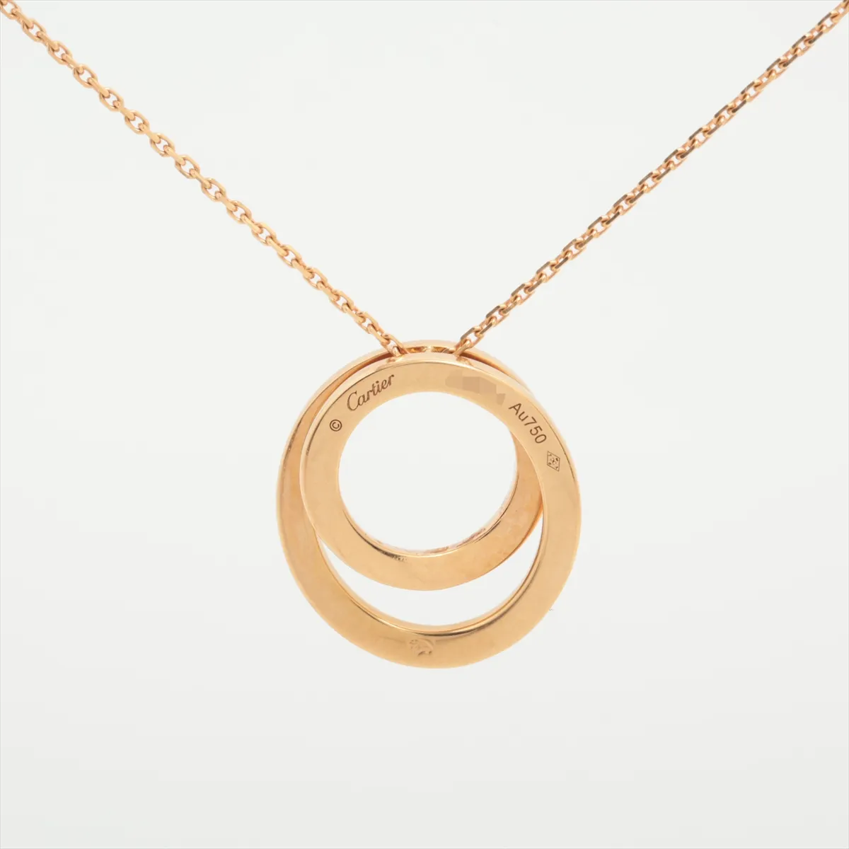 Etincelle Diamond Necklace, 750 (PG), 5.3g, AJZ124 — view 2
