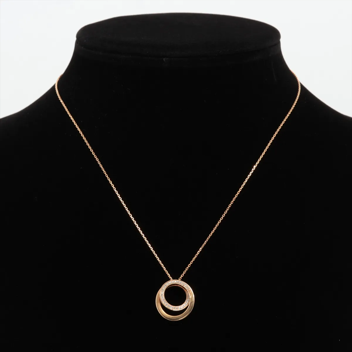 Etincelle Diamond Necklace, 750 (PG), 5.3g, AJZ124 — view 5