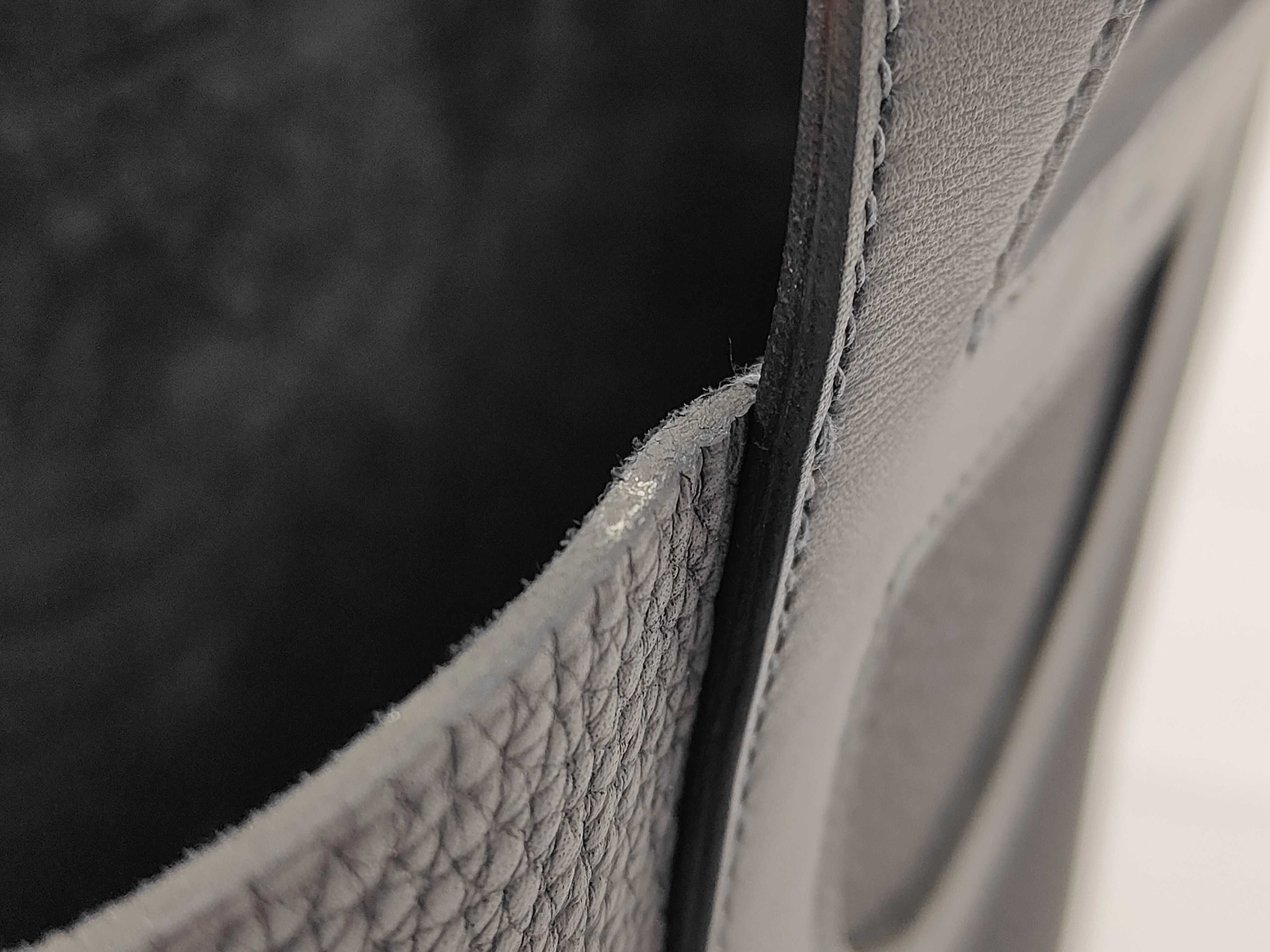 In the Loop Taurillon Clemence/Swift 18 Black Bag, W Stamp, Size 41, Handbag — view 7