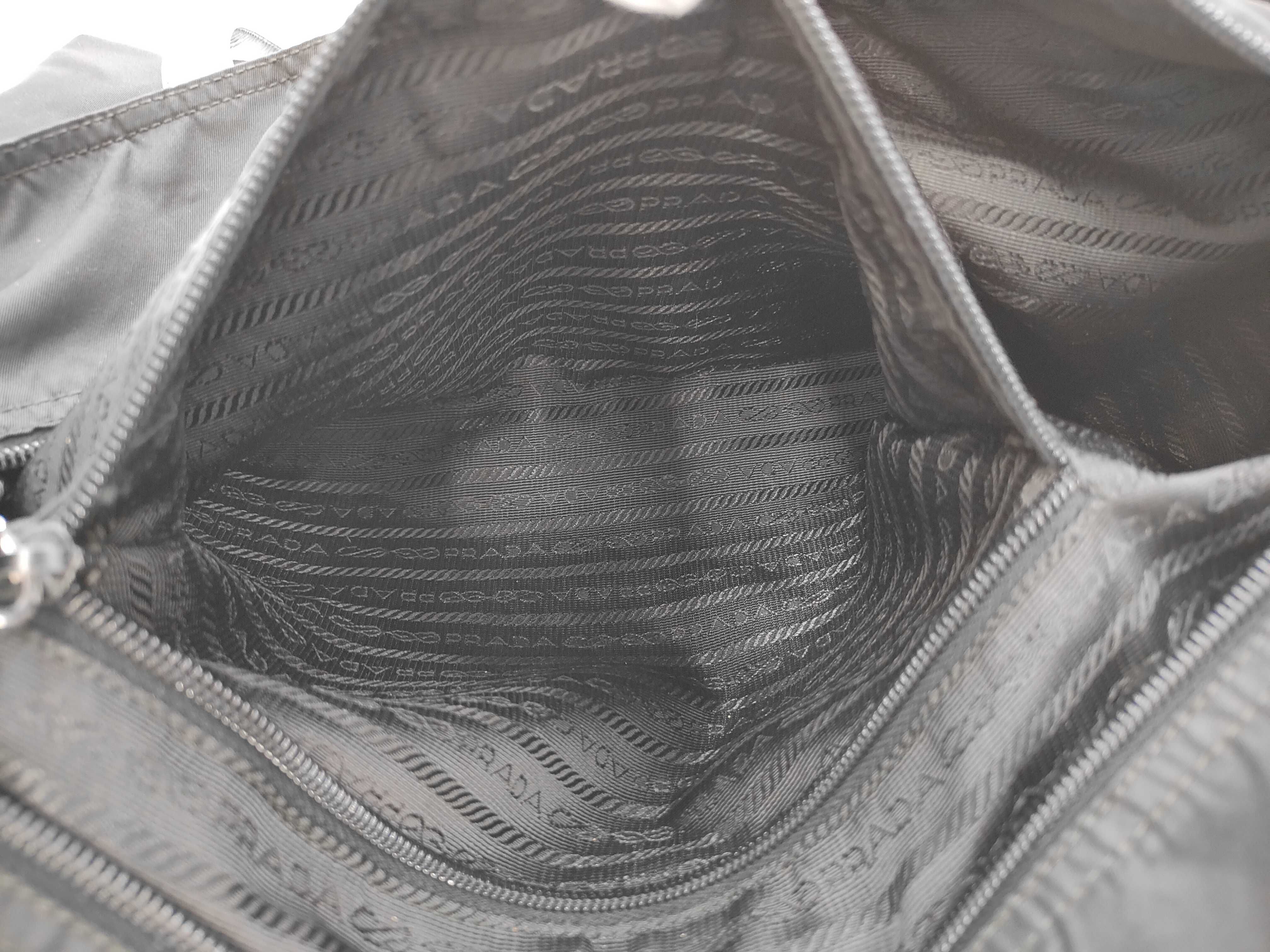 Tote Bag Nylon Black Tote Bag — view 11