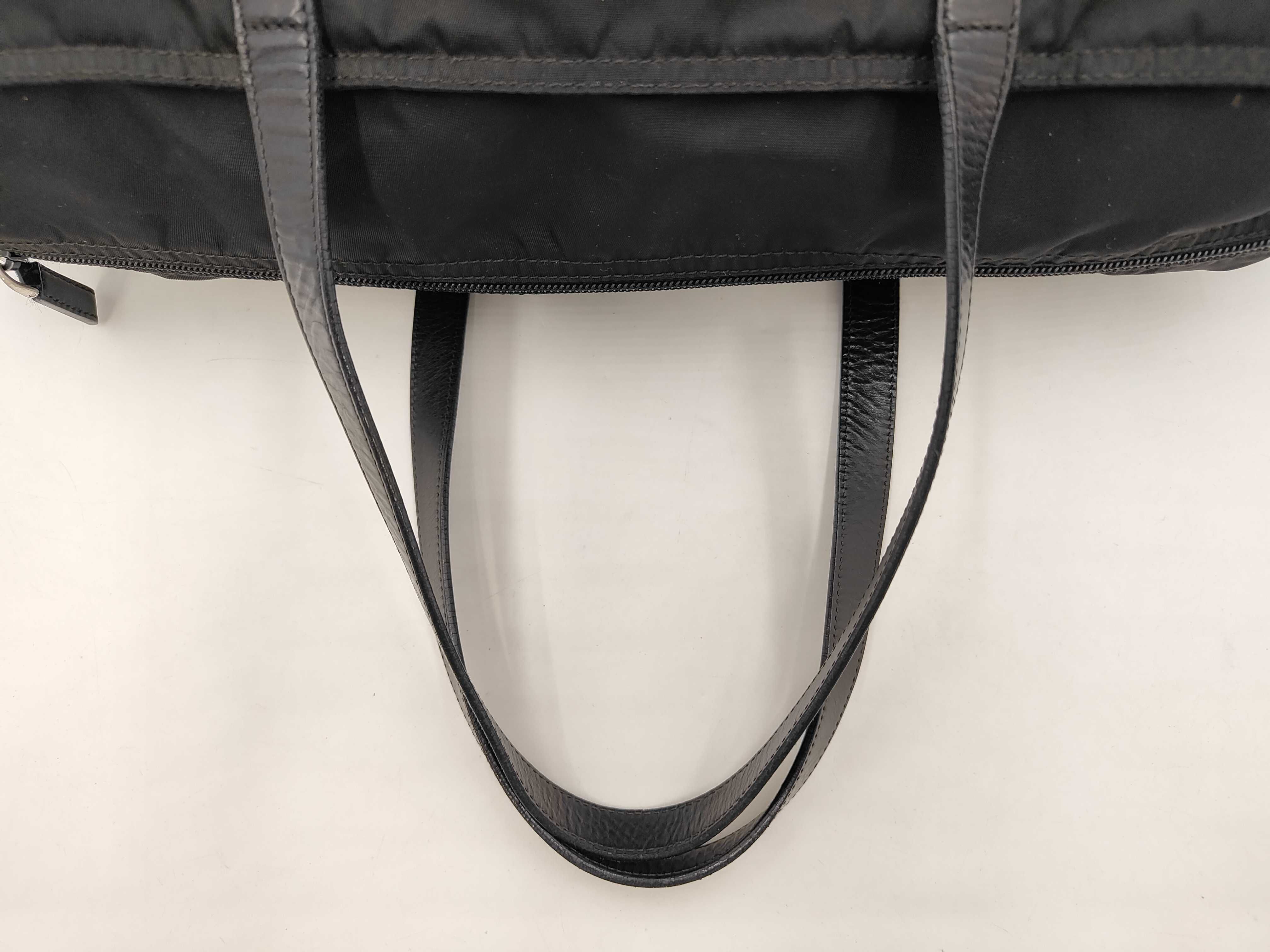 Tote Bag Nylon Black Tote Bag — view 3