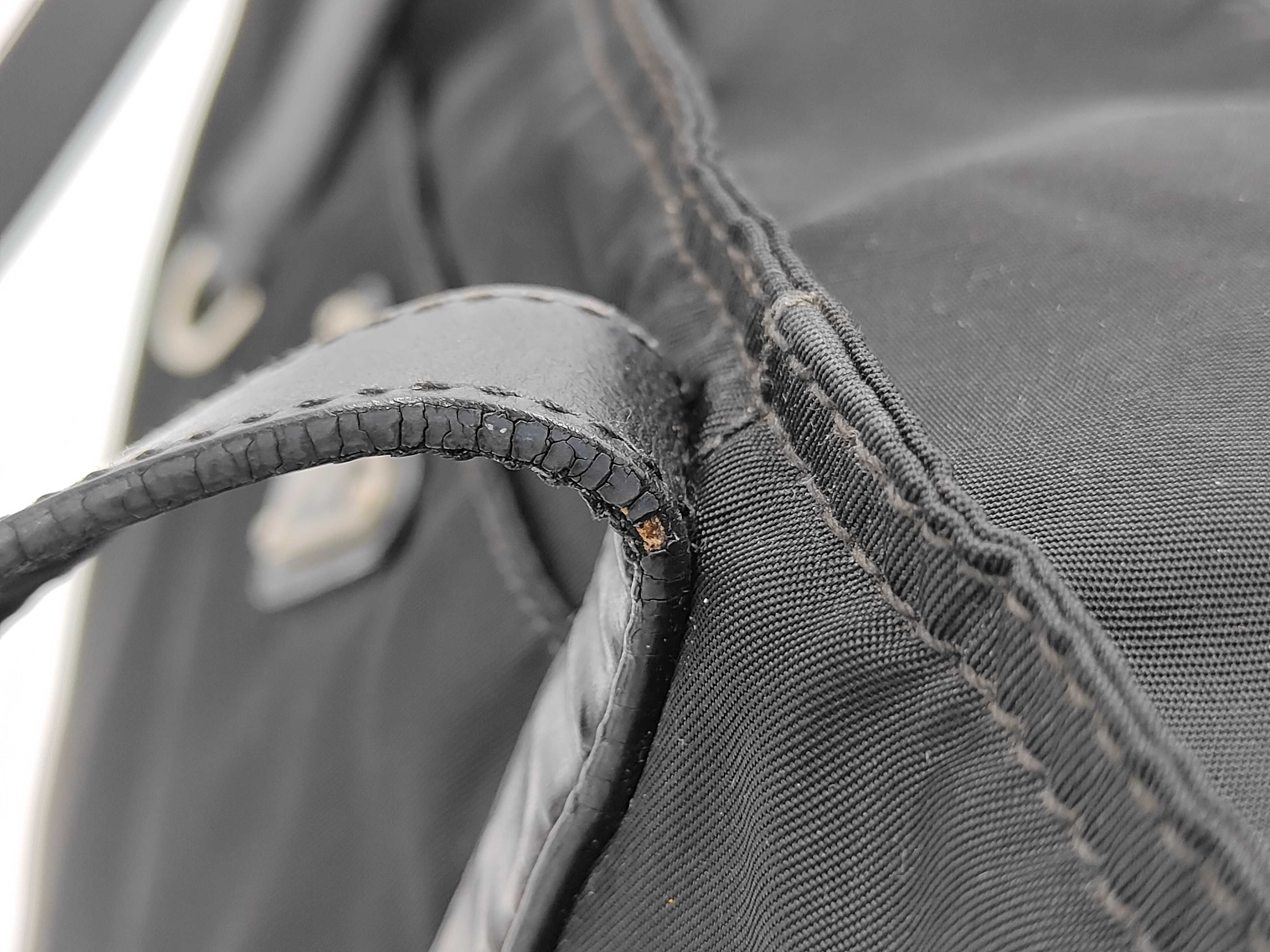 Tote Bag Nylon Black Tote Bag — view 5