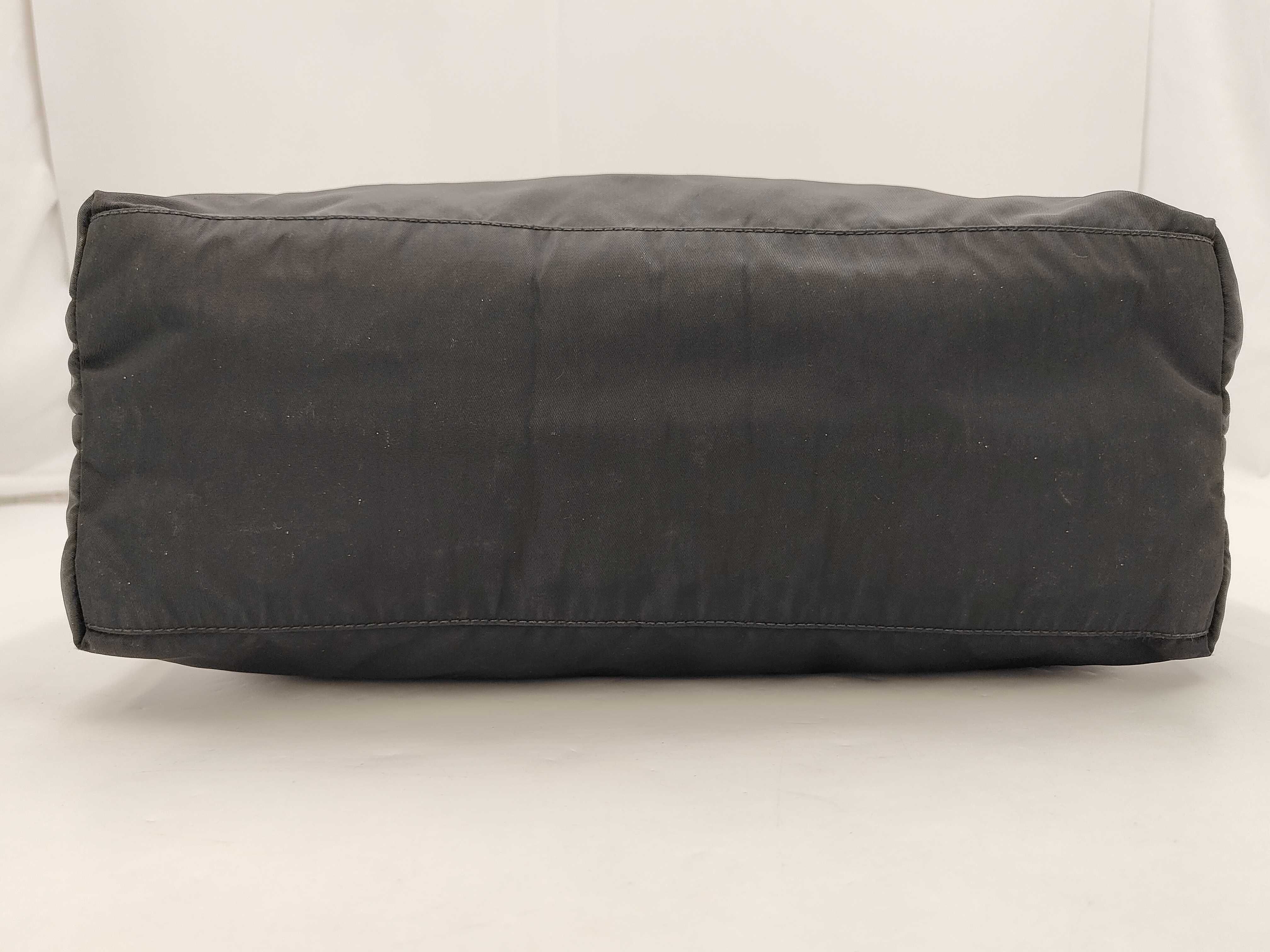 Tote Bag Nylon Black Tote Bag — view 6