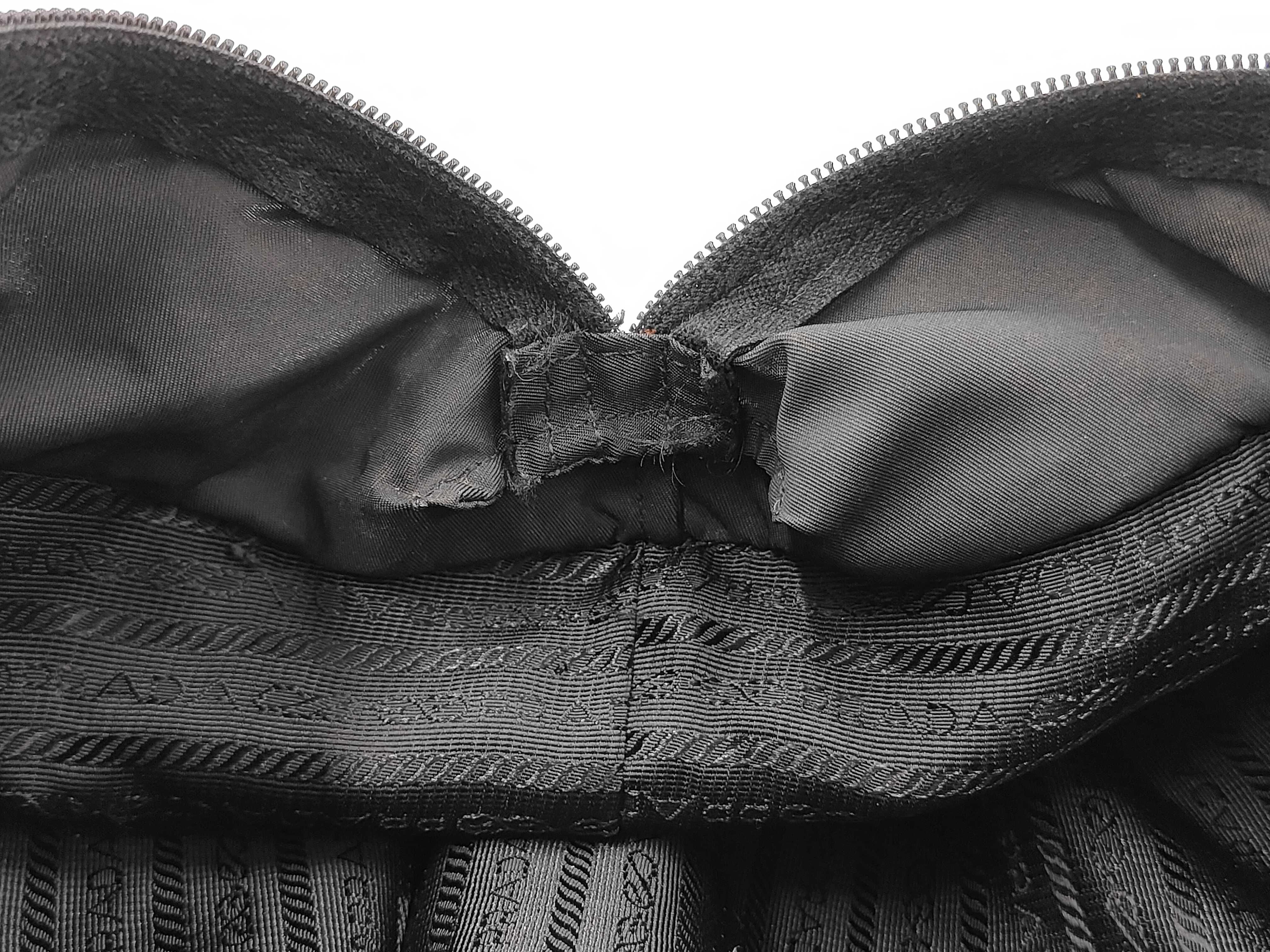 Tote Bag Nylon Black Tote Bag — view 8
