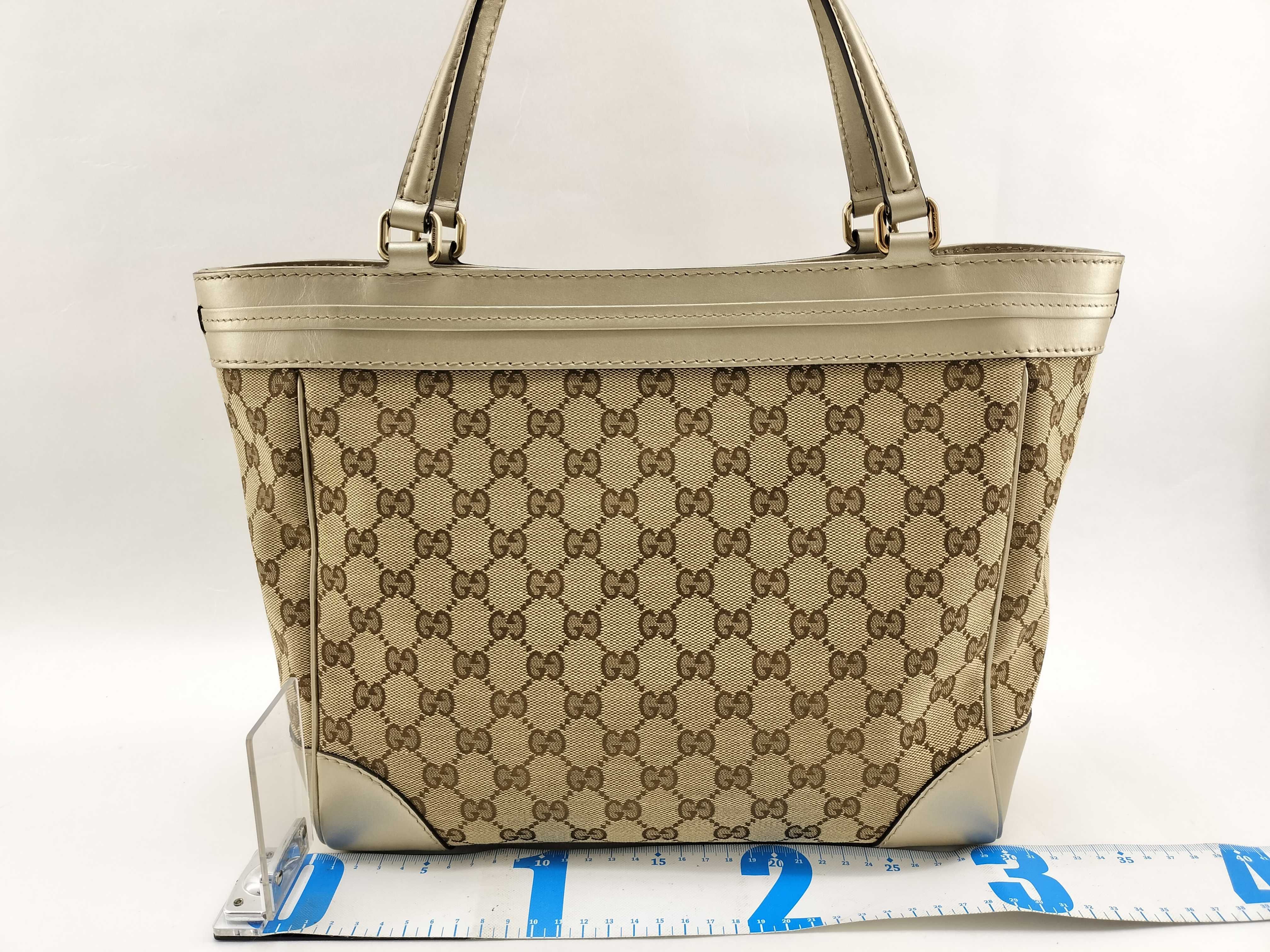GG Canvas Gucci GG Pattern Handbag Tote Bag — view 2