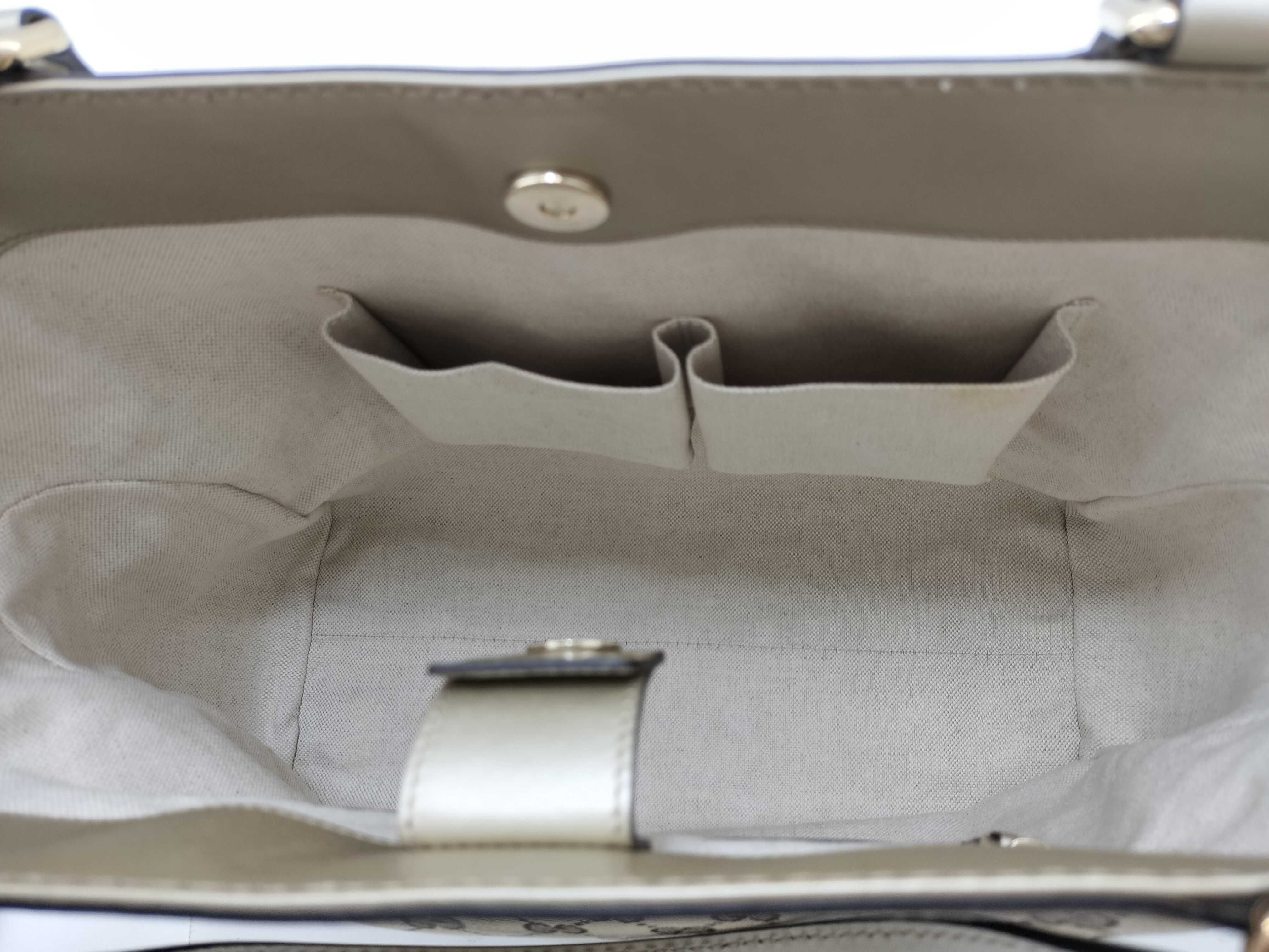 GG Canvas Gucci GG Pattern Handbag Tote Bag — view 12