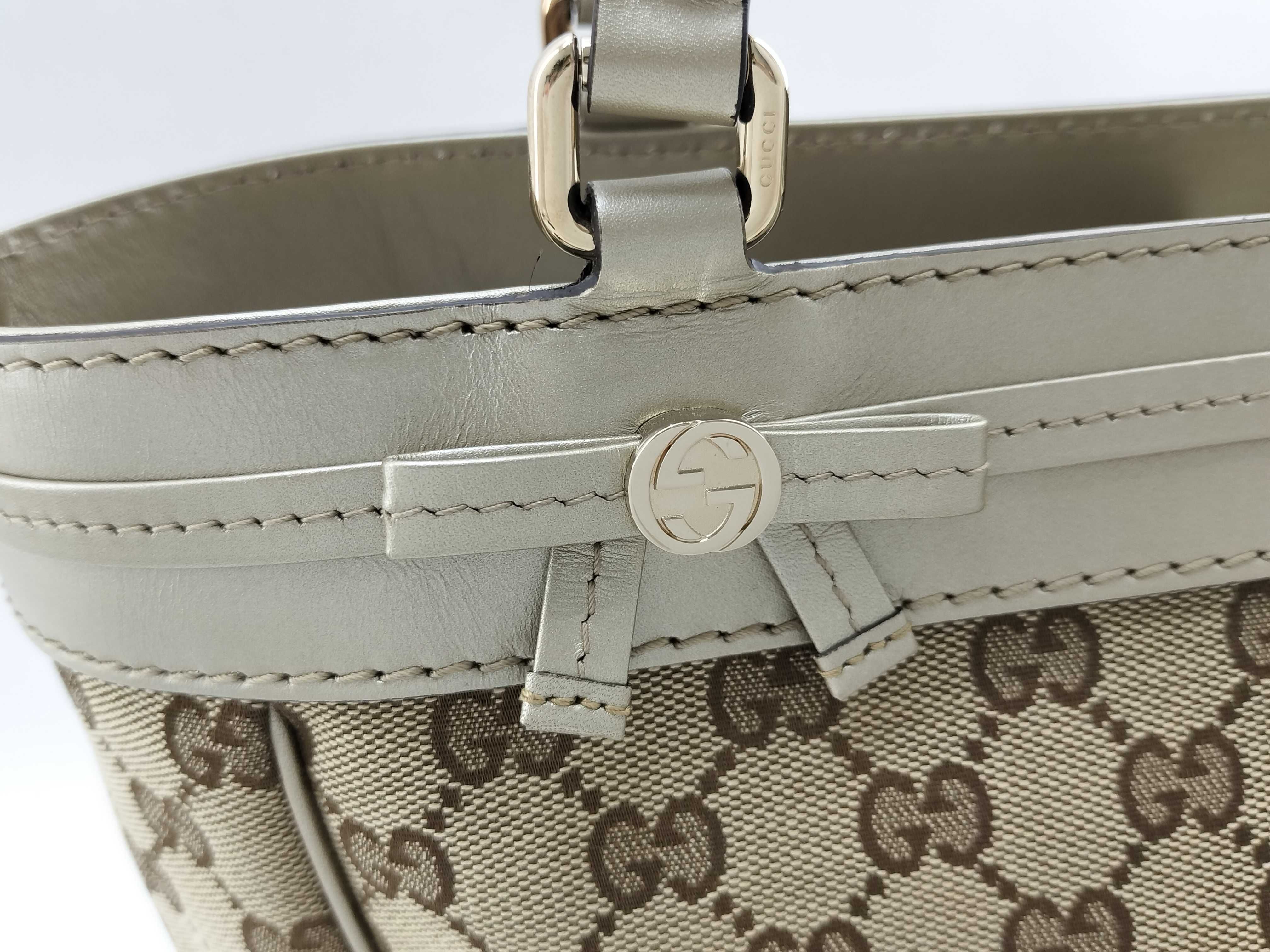GG Canvas Gucci GG Pattern Handbag Tote Bag — view 5