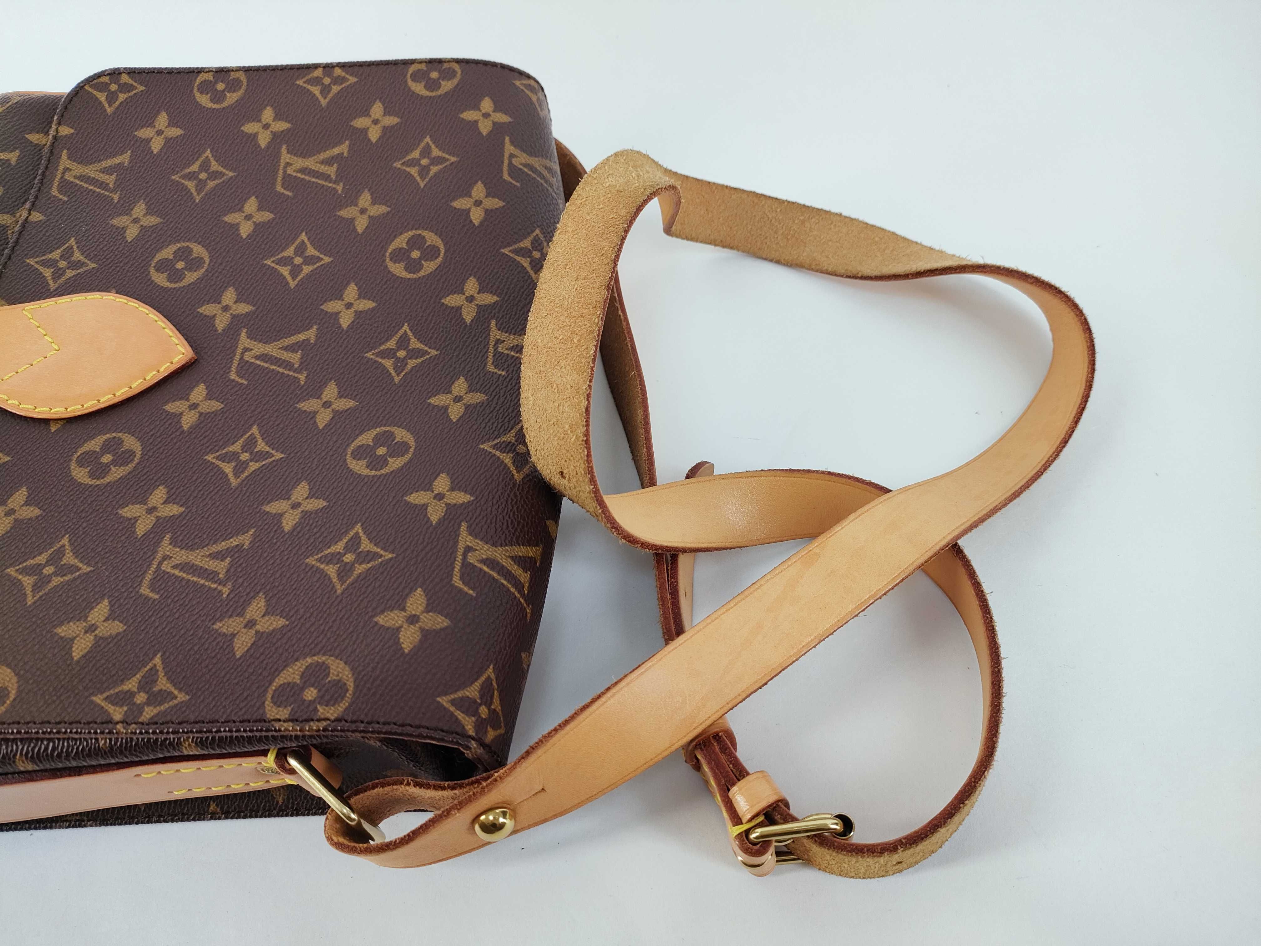 Monogram Vuitton Monogram Cartouchiere GM M51252 Sl0915 Brown Shoulder Bag — view 3