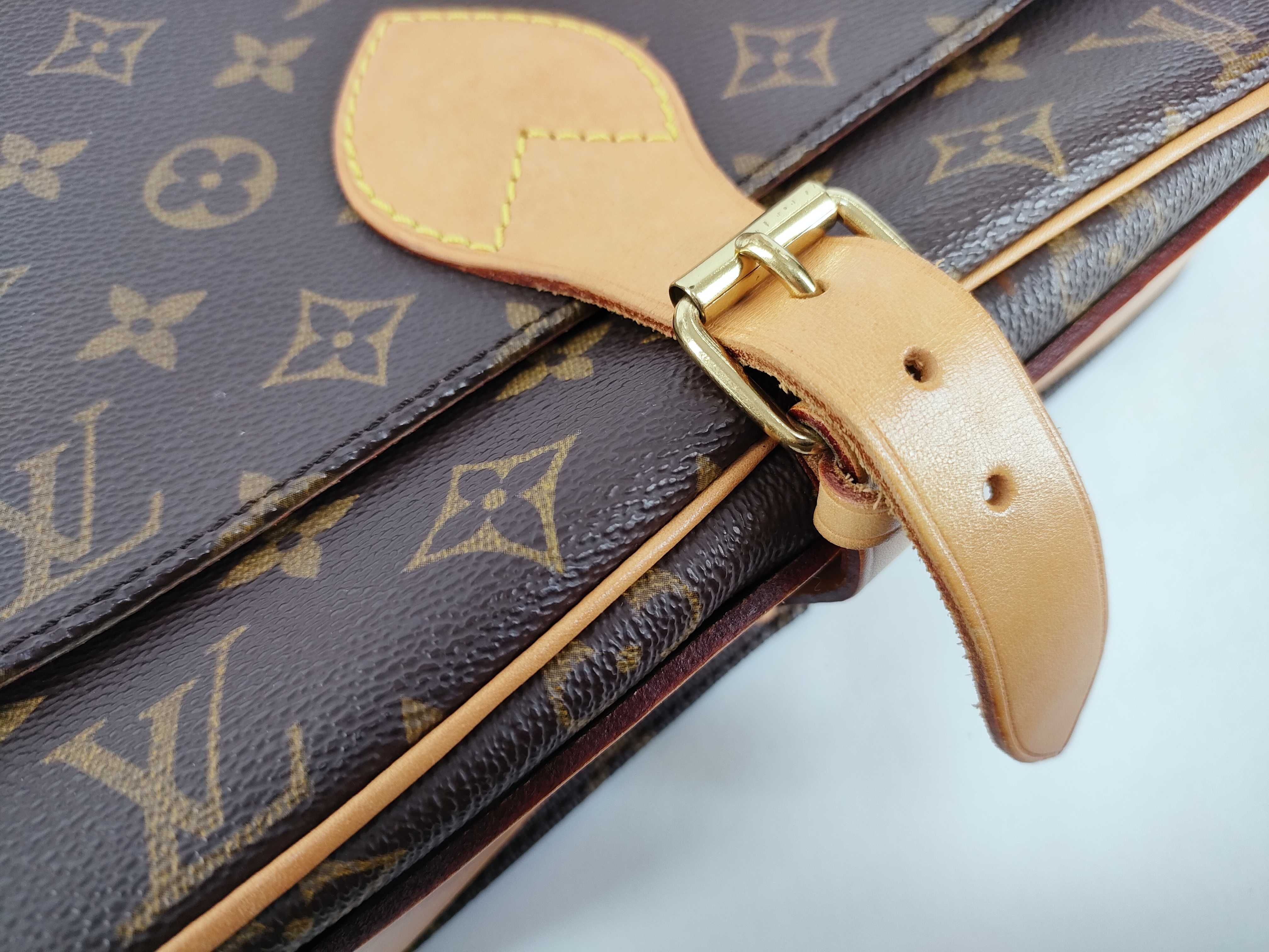 Monogram Vuitton Monogram Cartouchiere GM M51252 Sl0915 Brown Shoulder Bag — view 8