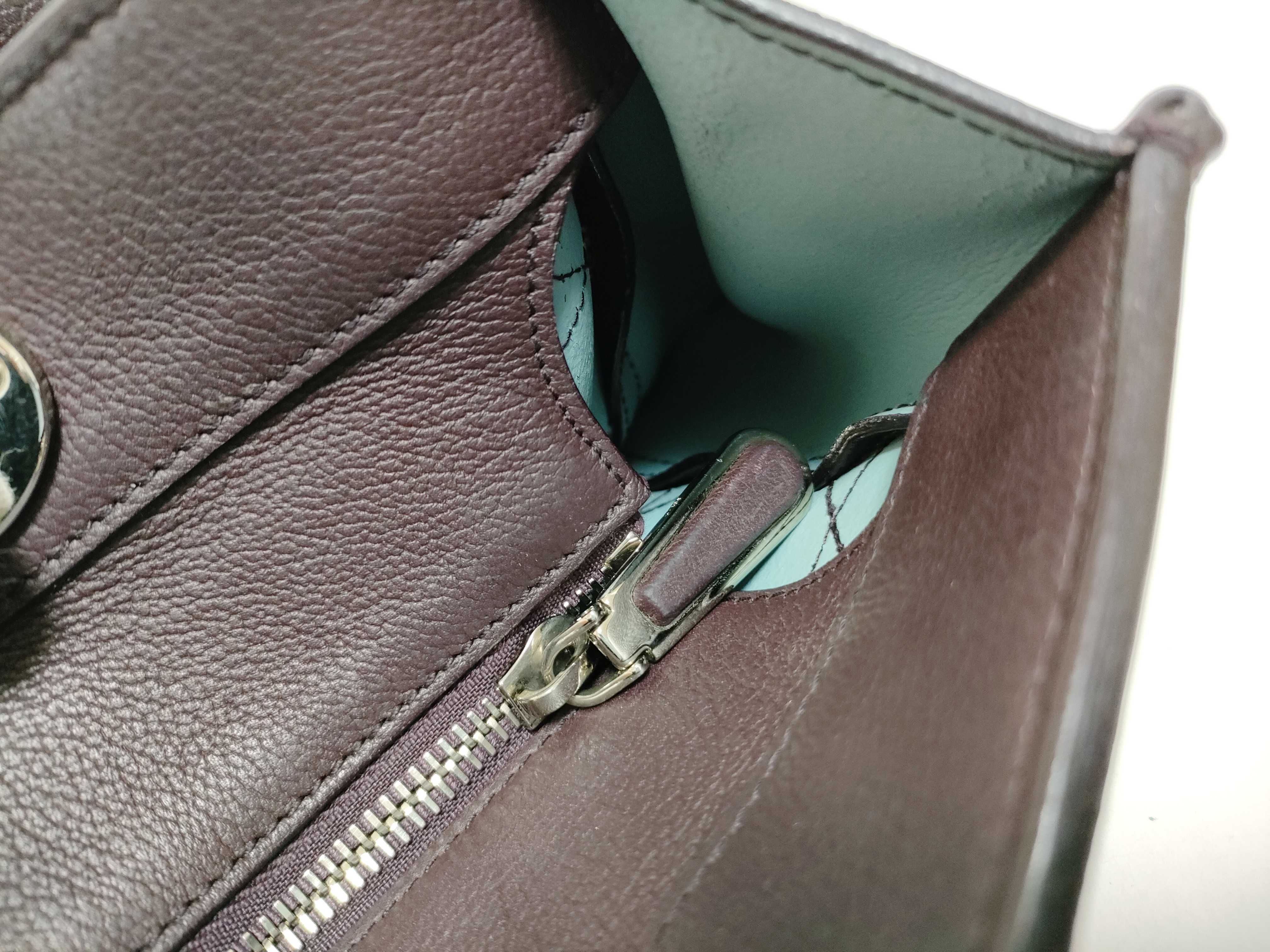 Lady Dior HK-01RU0156 Ultra Cannage Leather Bordeaux Chain Tote Bag — view 13