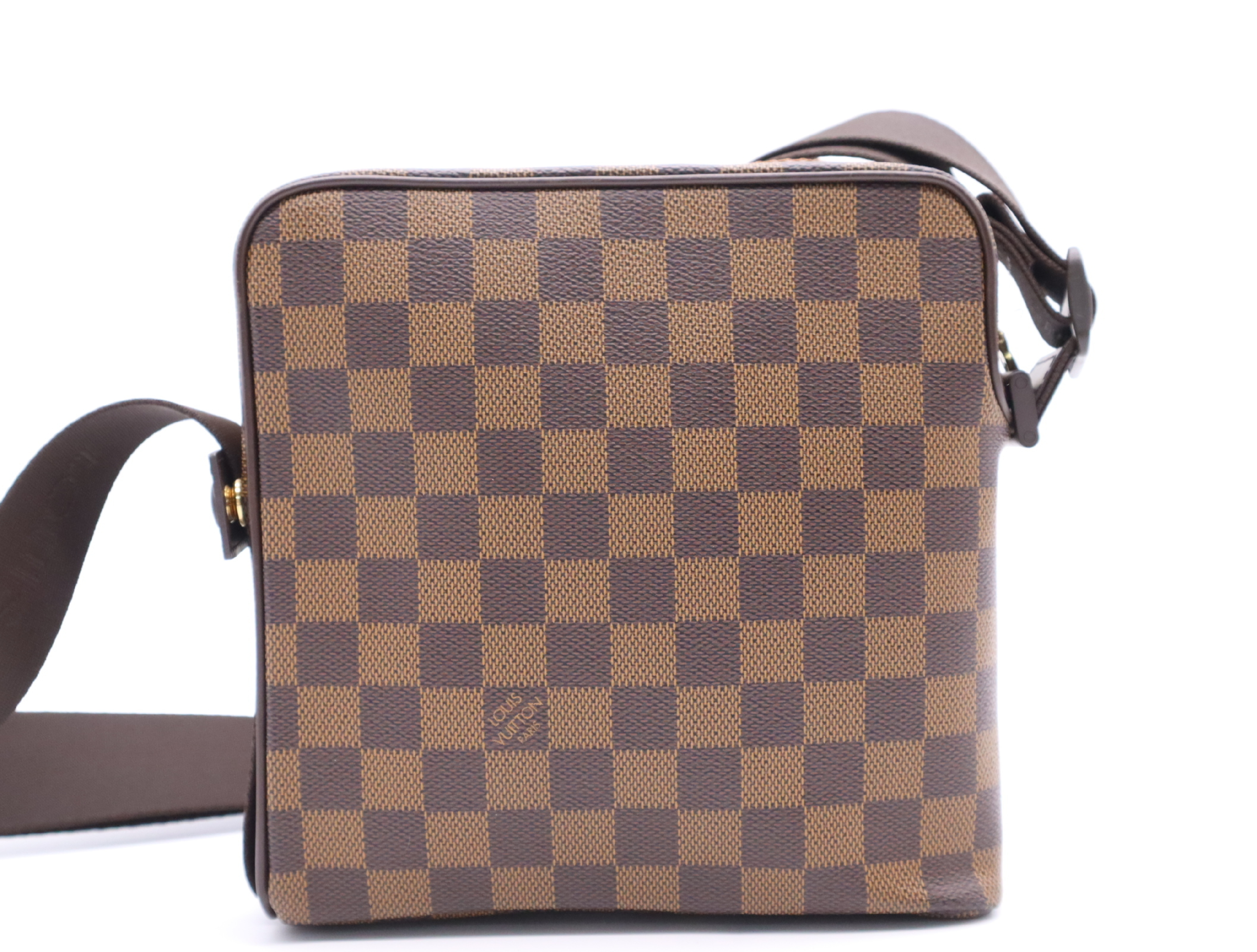 N41442 Damier Olaf PM Shoulder Bag with Dust Bag — view 2