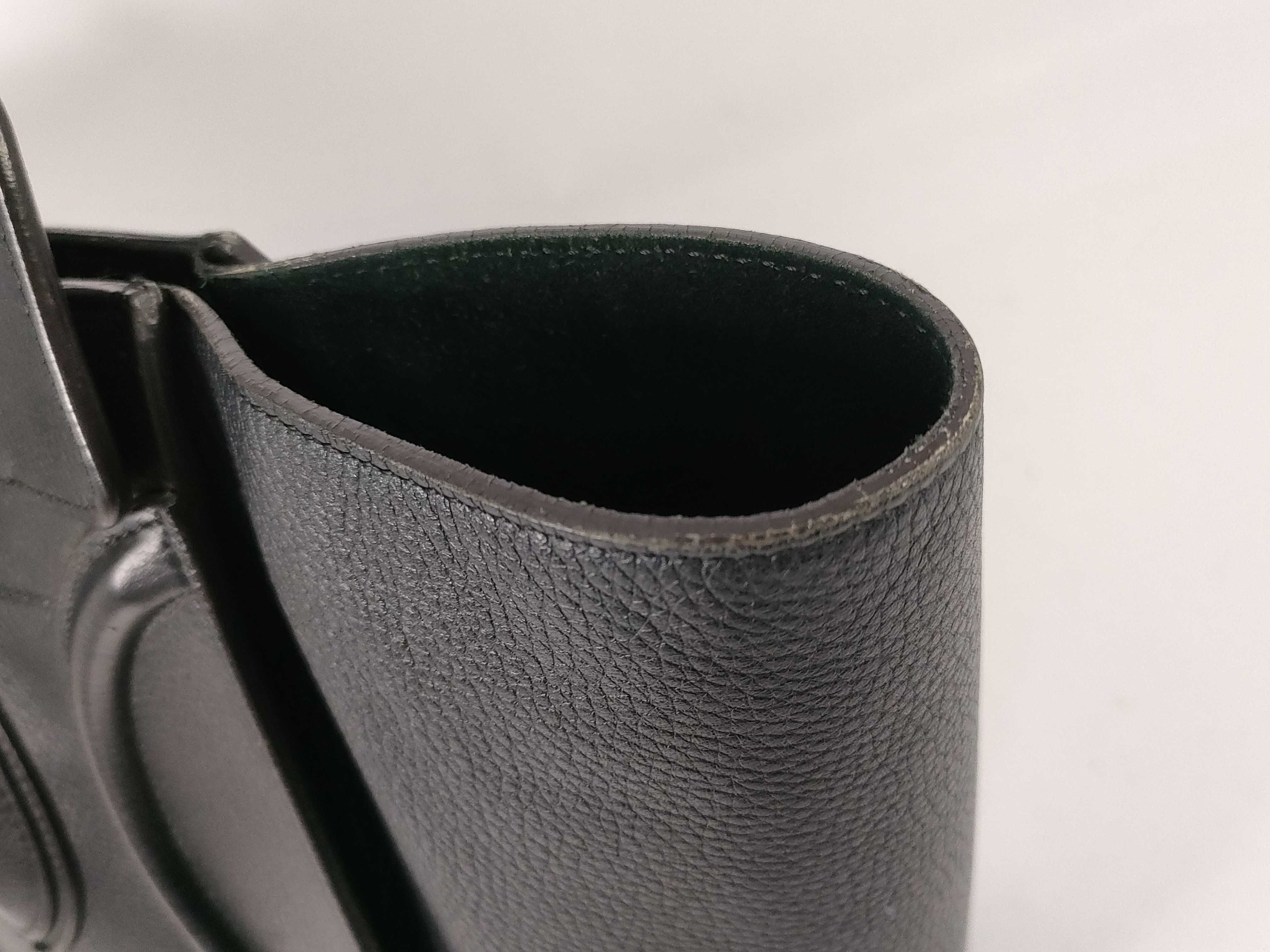 Luggage Mini Handbag Leather U-GA-0134 Black Tote Bag — view 15