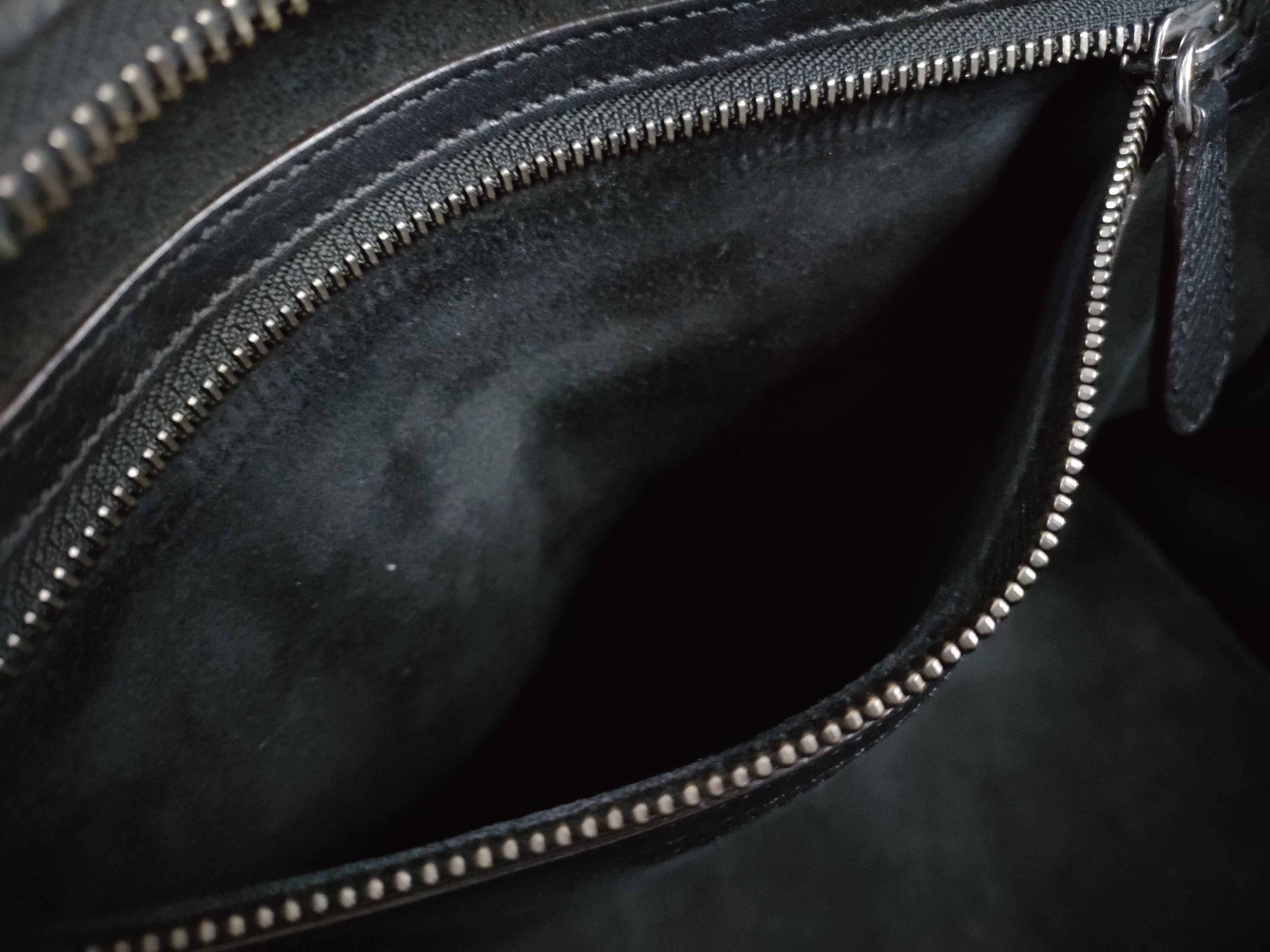 Luggage Mini Handbag Leather U-GA-0134 Black Tote Bag — view 10