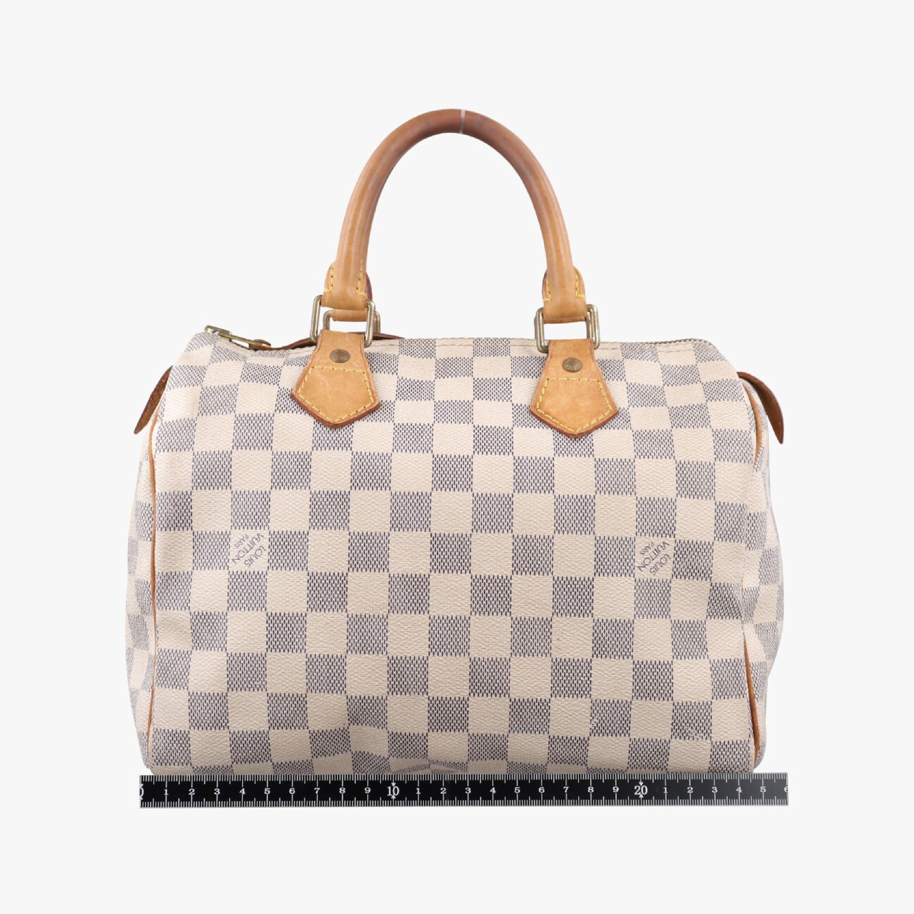 Speedy 25 Azur Damier Canvas N41534 SP0057 Handbag — view 2
