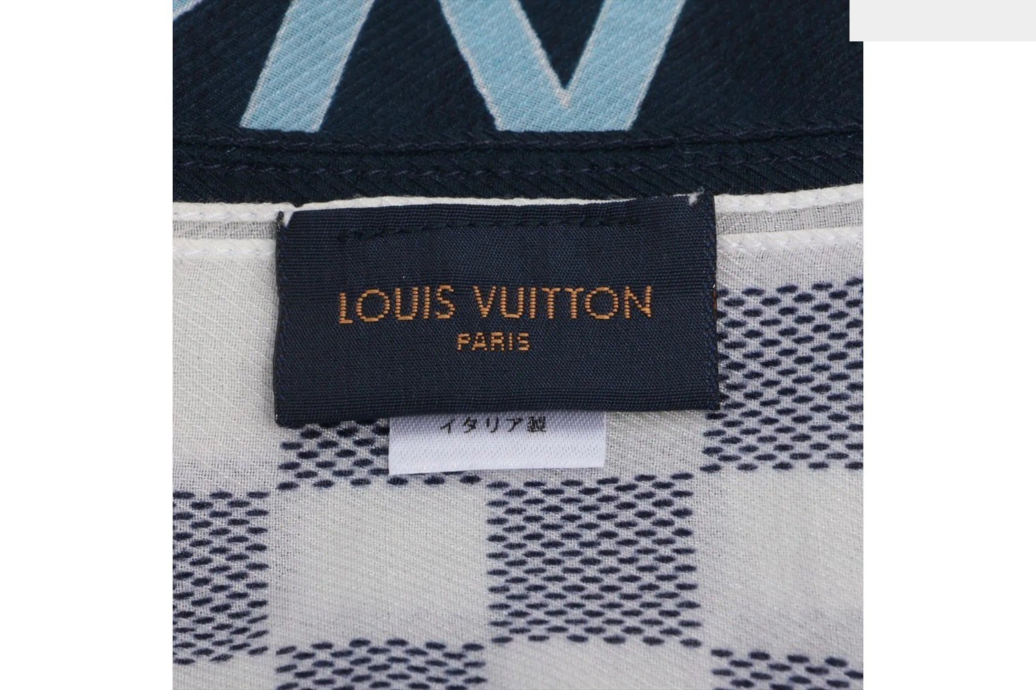 Etol Damier Gradient Silk Scarf M70765 — view 3