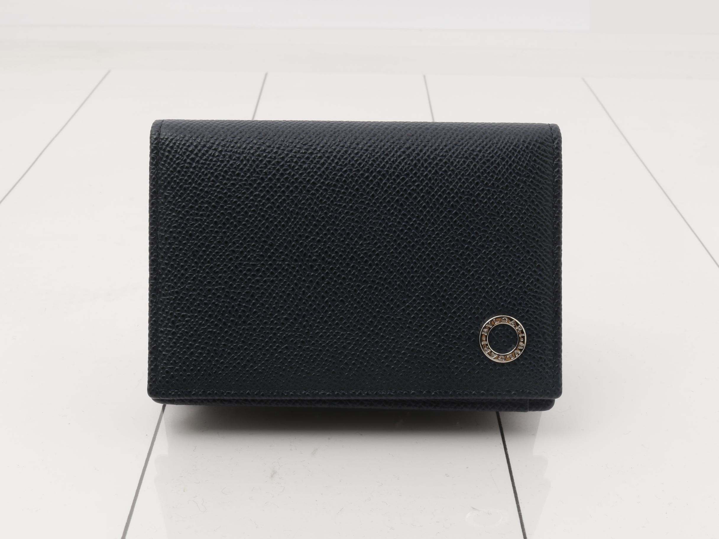 Man card case, unused, navy.