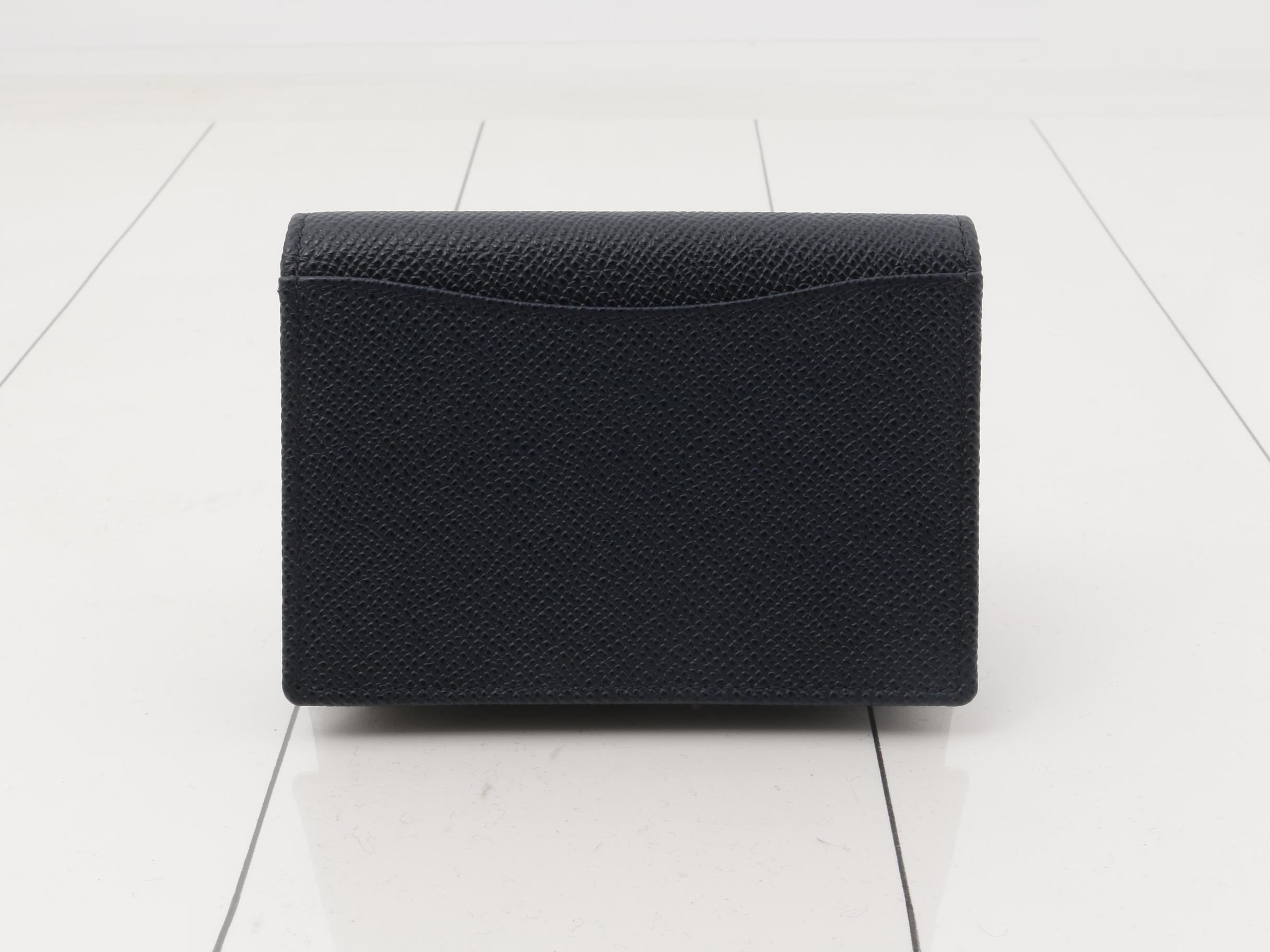 Man card case, unused, navy. — view 2