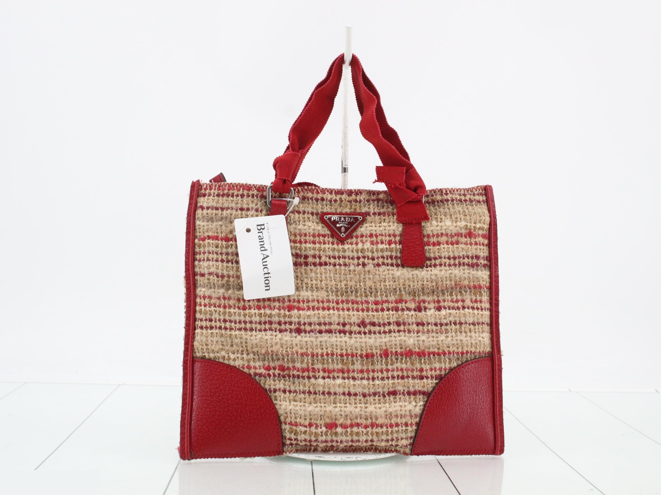Tweed handbag