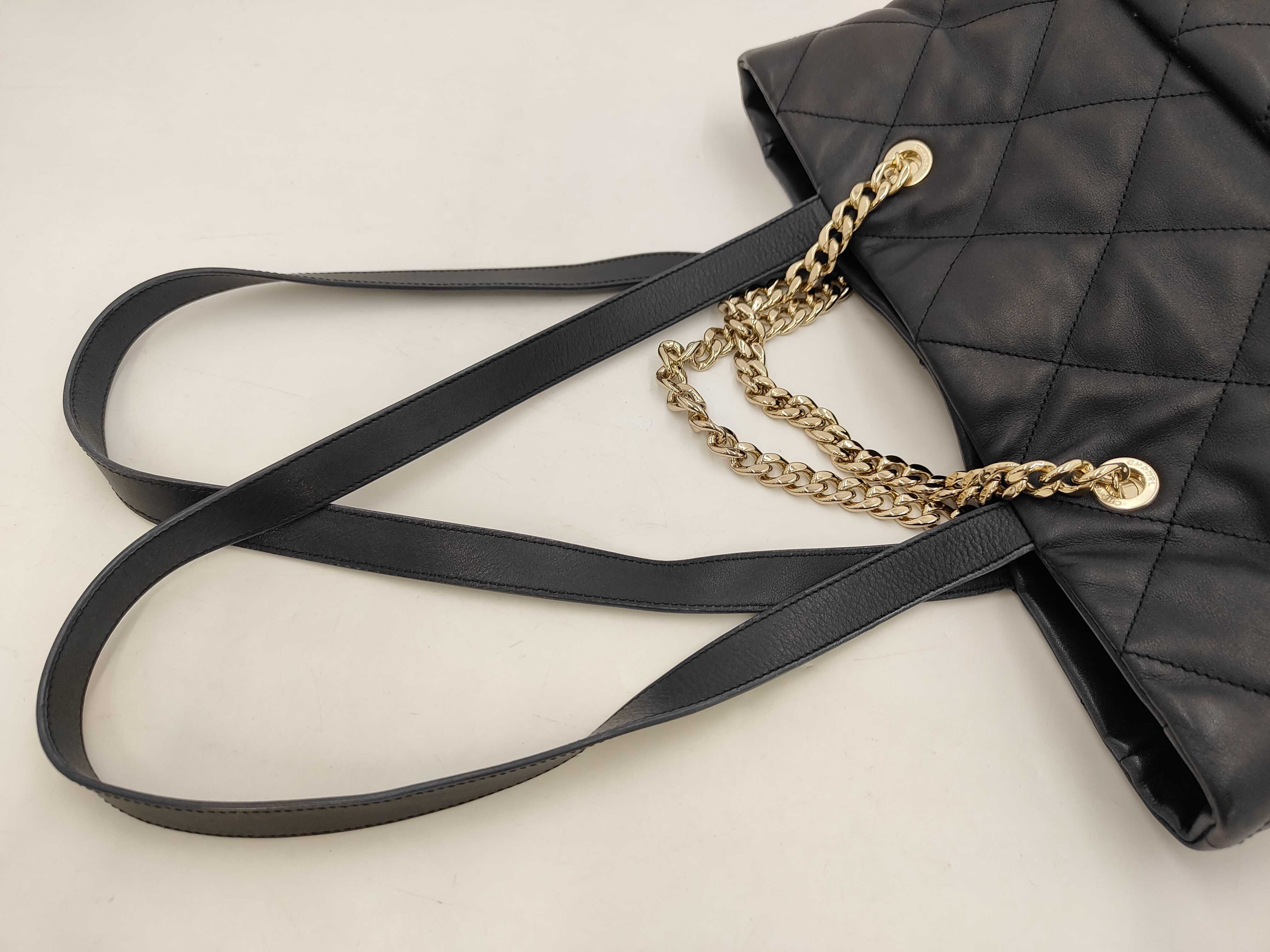 AS4359 Chain Tote Bag, Calfskin Shoulder Bag — view 5