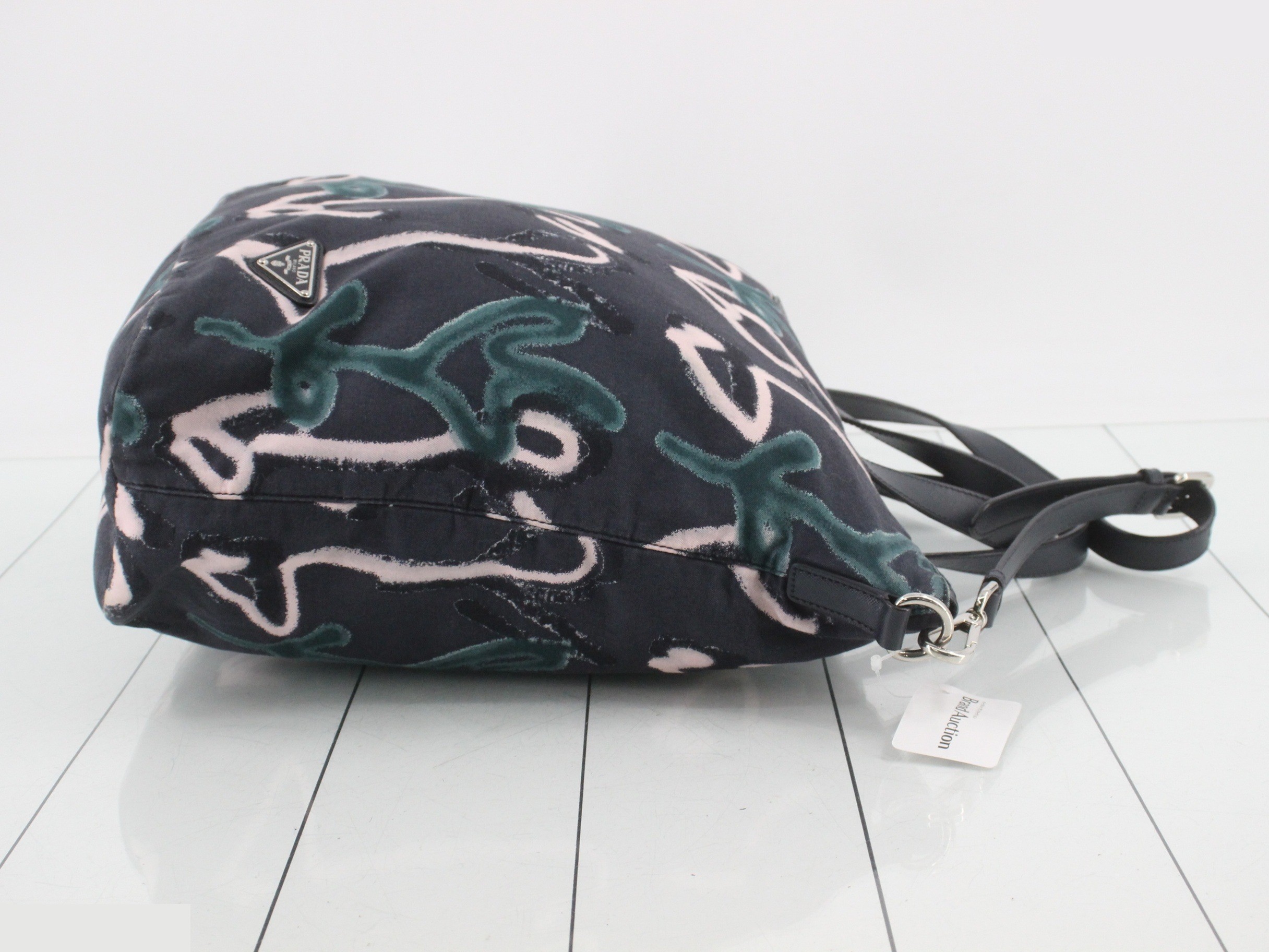 Nylon and leather 2-way bag — view 3
