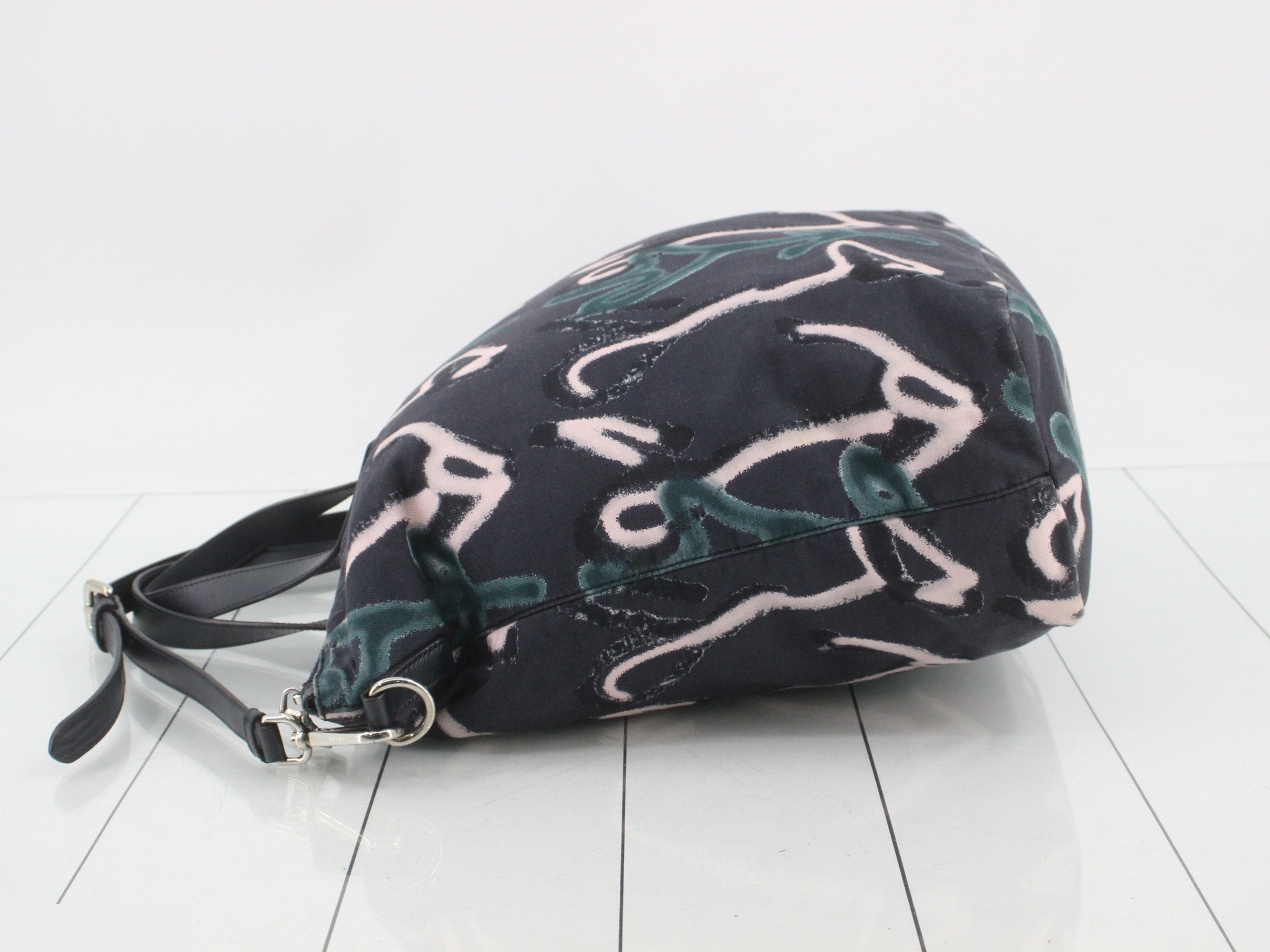 Nylon and leather 2-way bag — view 4