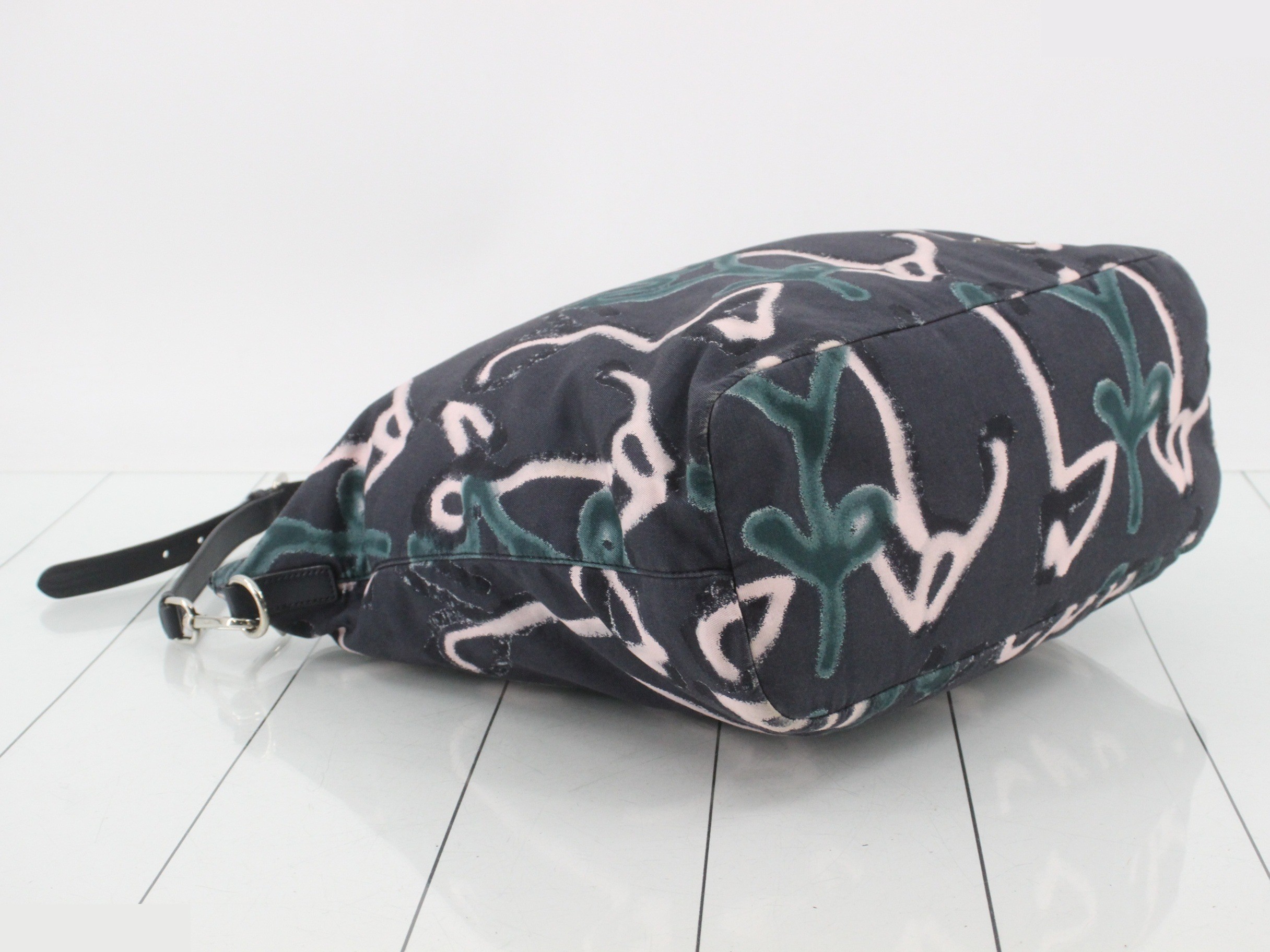 Nylon and leather 2-way bag — view 5