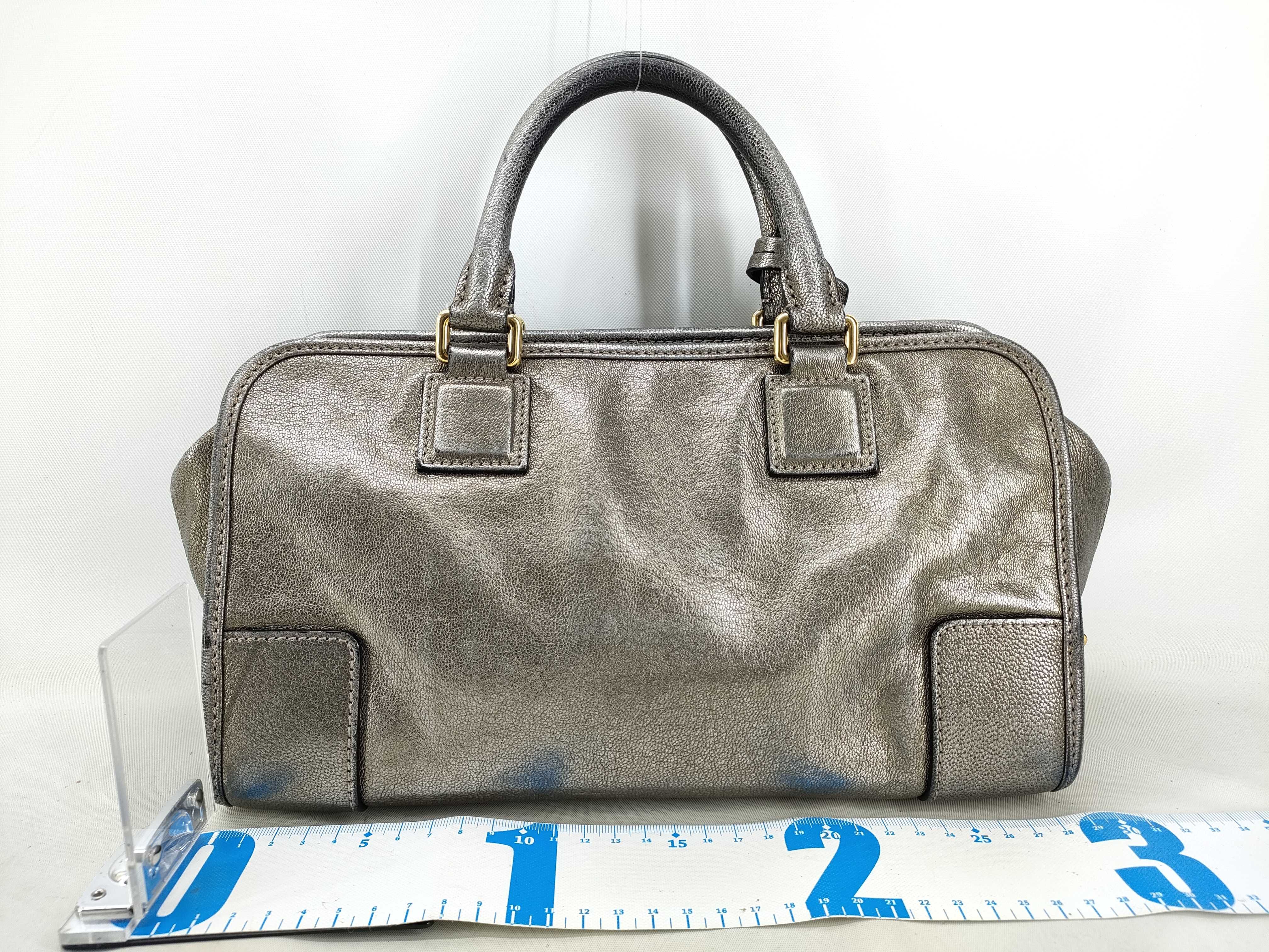 Amazona Anagram Leather Handbag — view 2