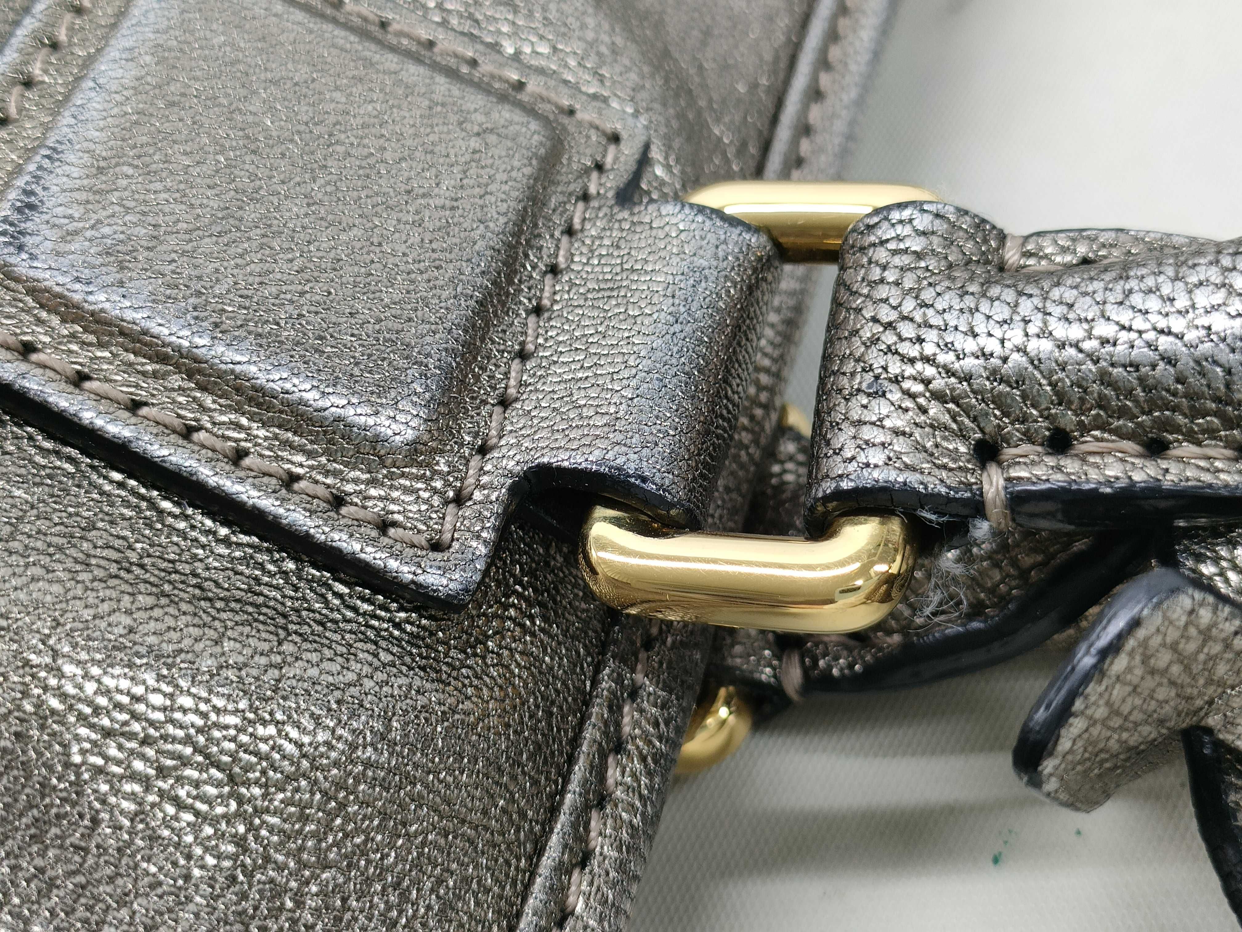 Amazona Anagram Leather Handbag — view 6