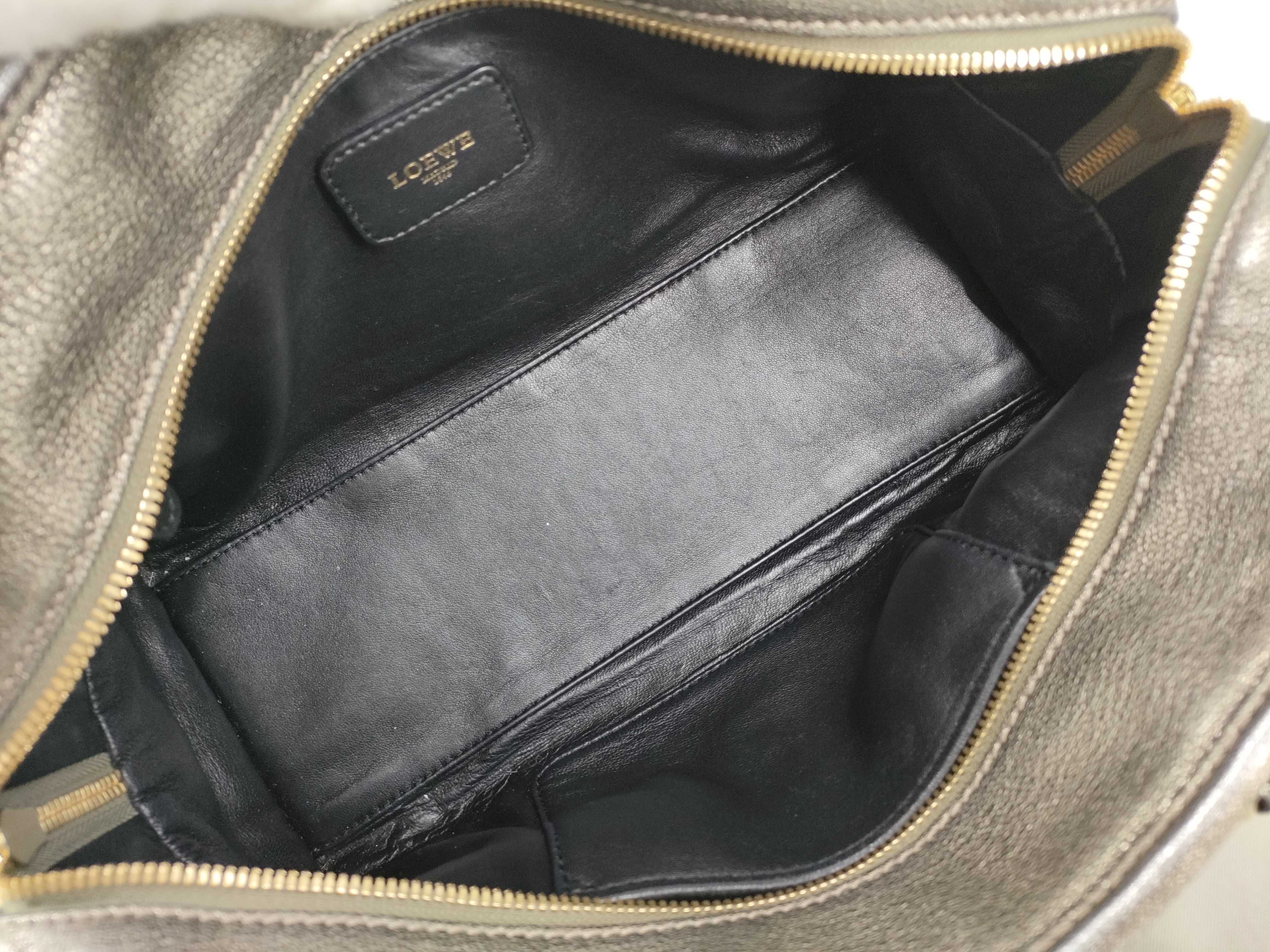 Amazona Anagram Leather Handbag — view 9