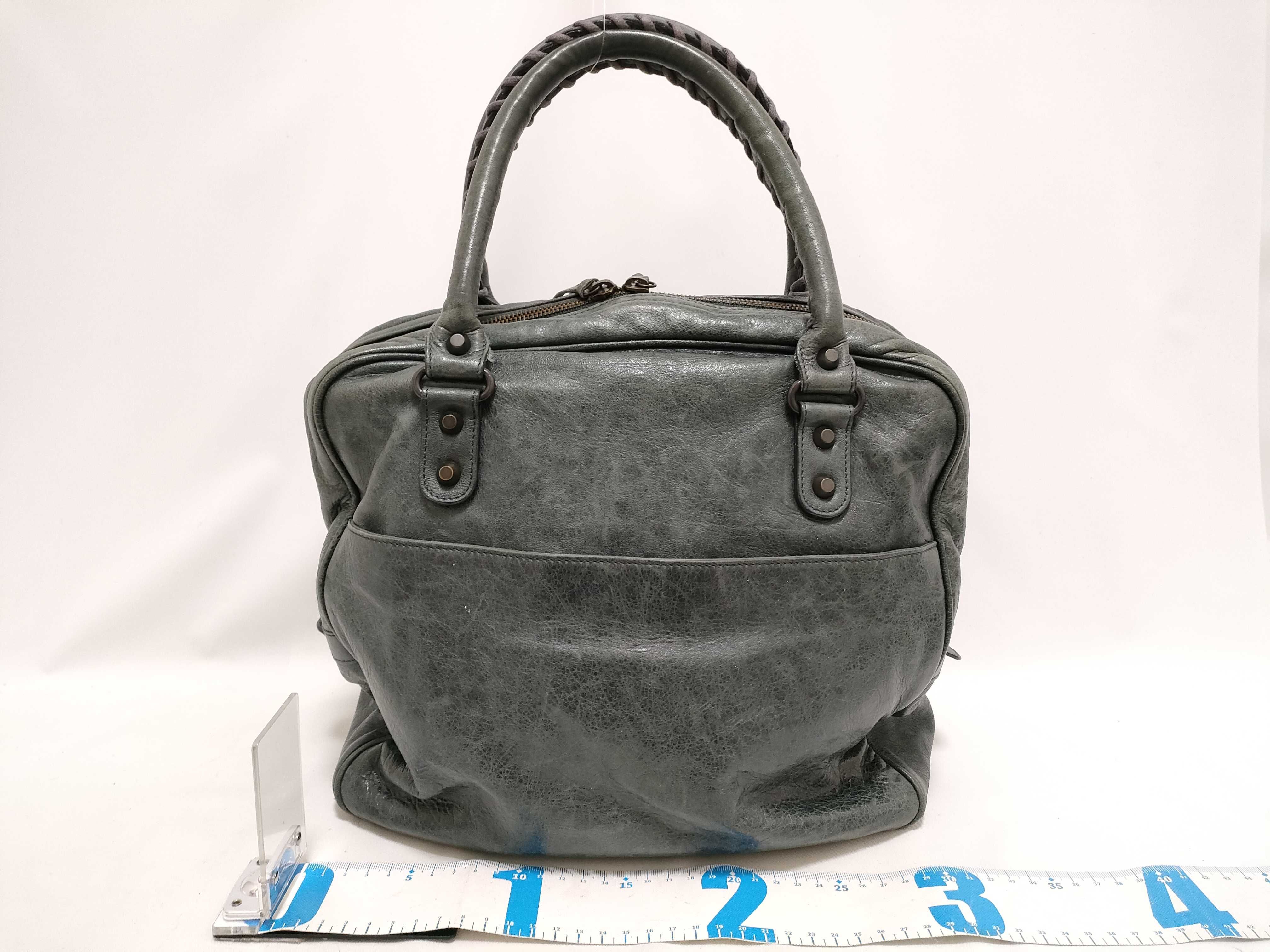 The City Balenciaga City Editor's Bag The Street Leather Handbag — view 2
