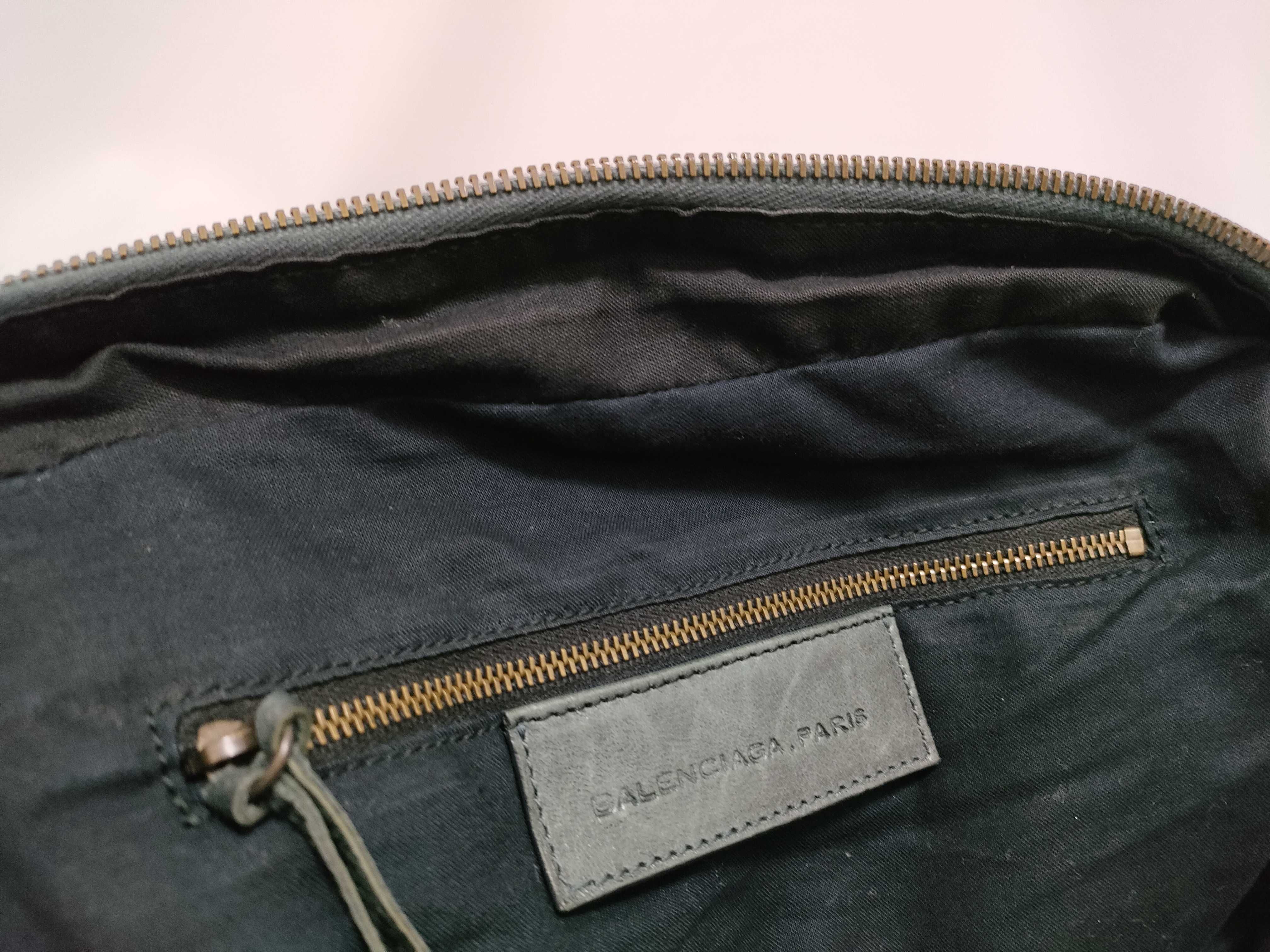 The City Balenciaga City Editor's Bag The Street Leather Handbag — view 13