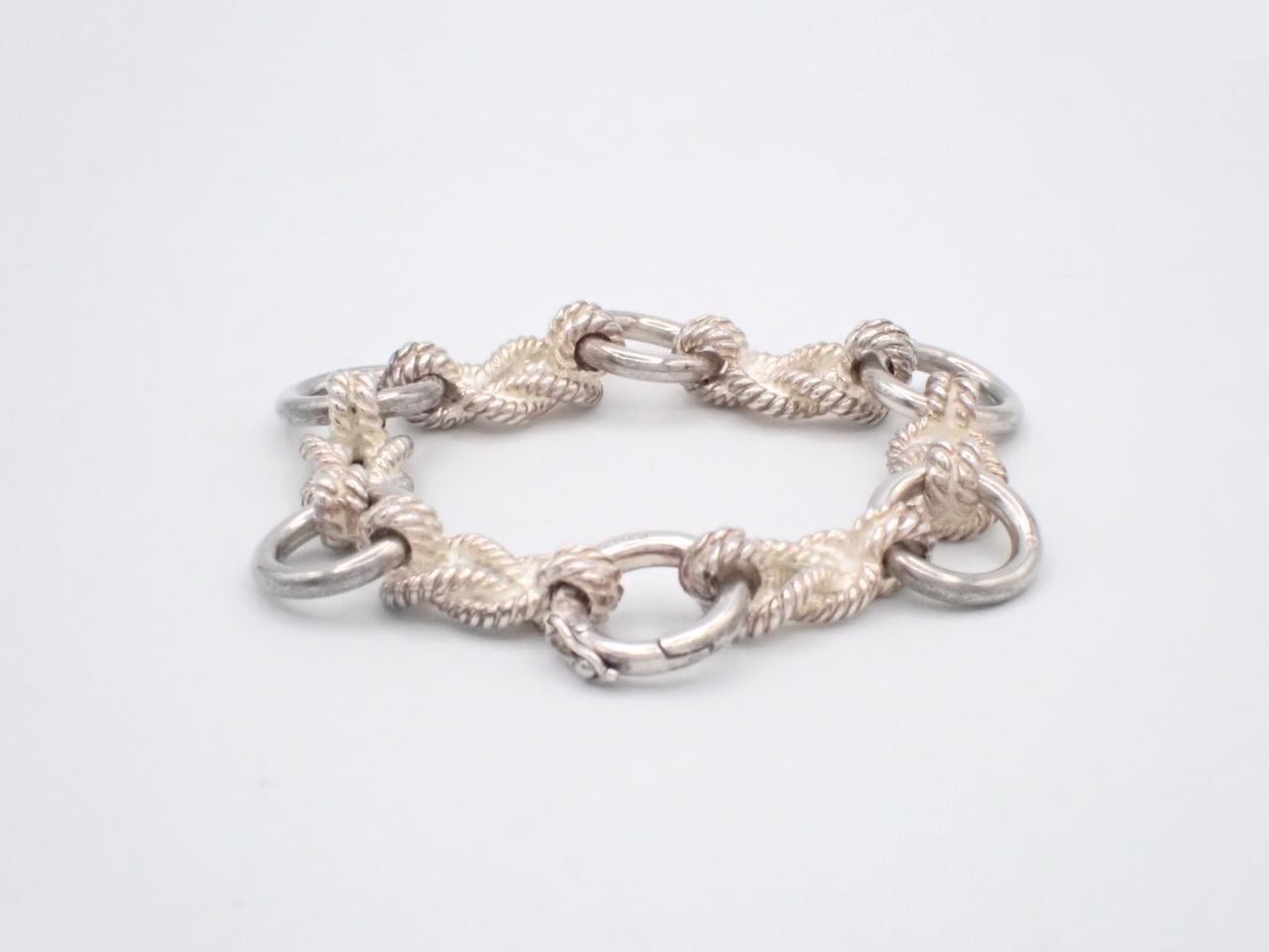 Audienne Bracelet/Bangle, wrist circumference approx. 15.5 cm, 925 sterling silver / 44.8 g — view 2