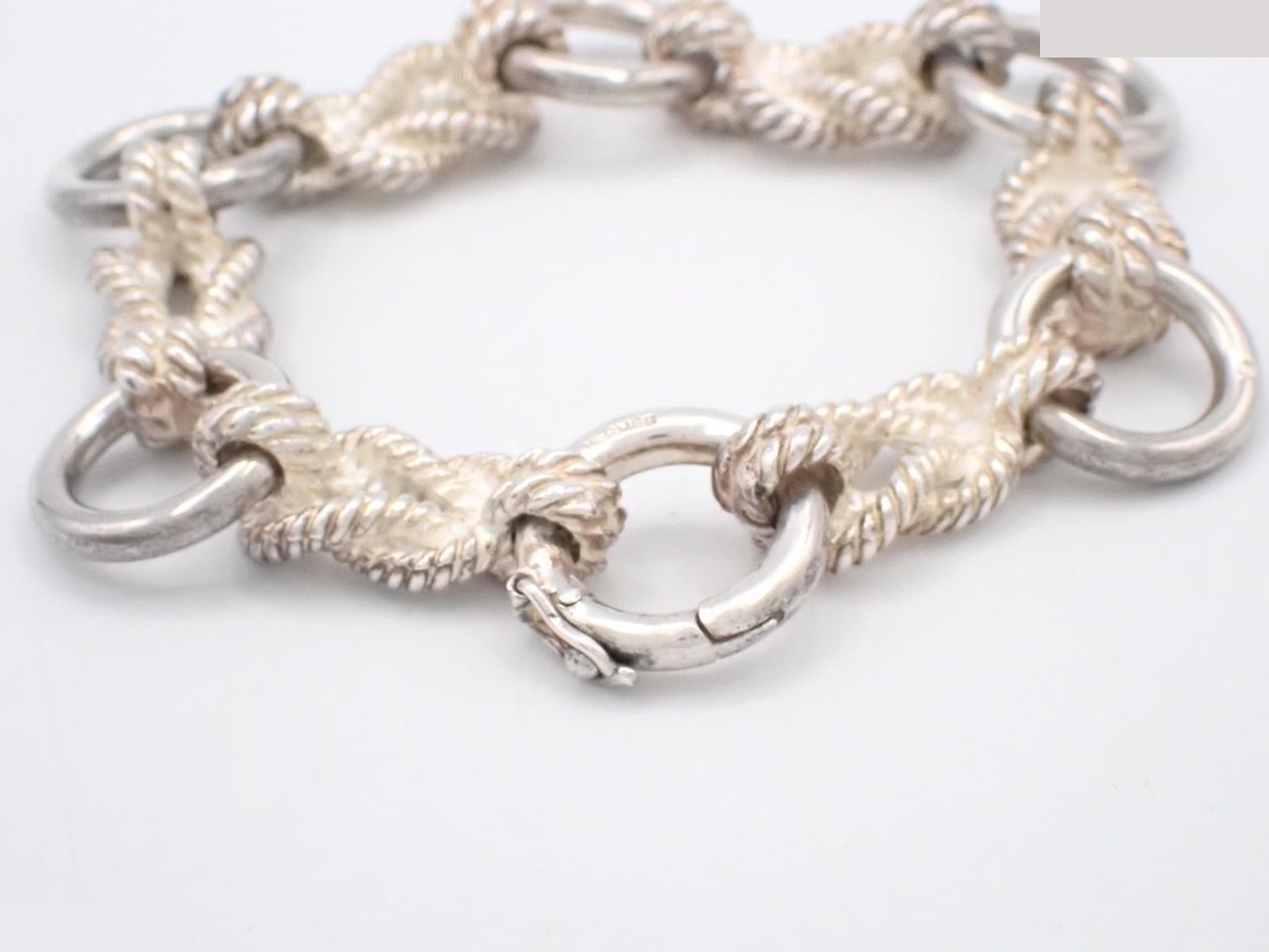 Audienne Bracelet/Bangle, wrist circumference approx. 15.5 cm, 925 sterling silver / 44.8 g — view 3