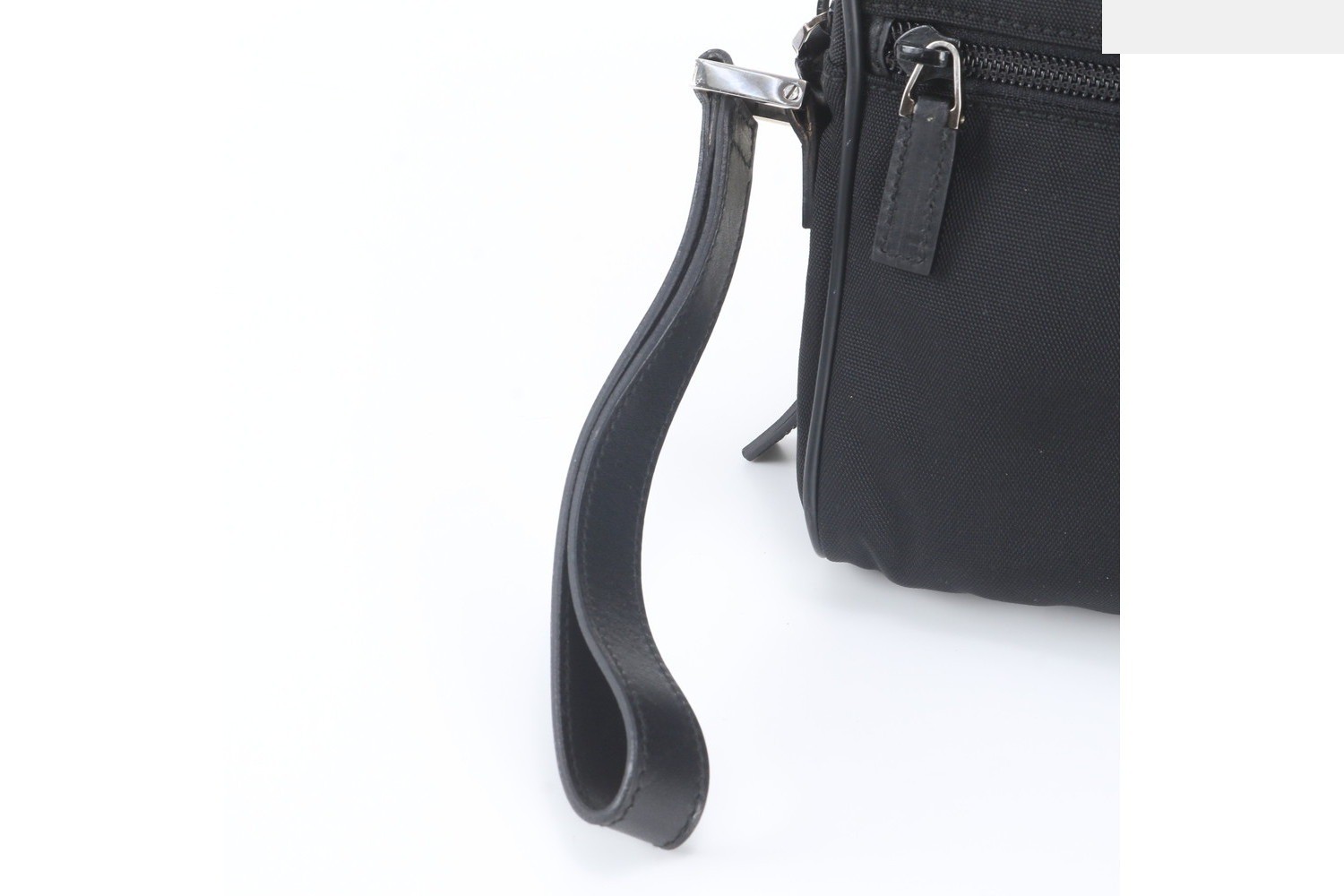 Leather second bag/clutch — view 3