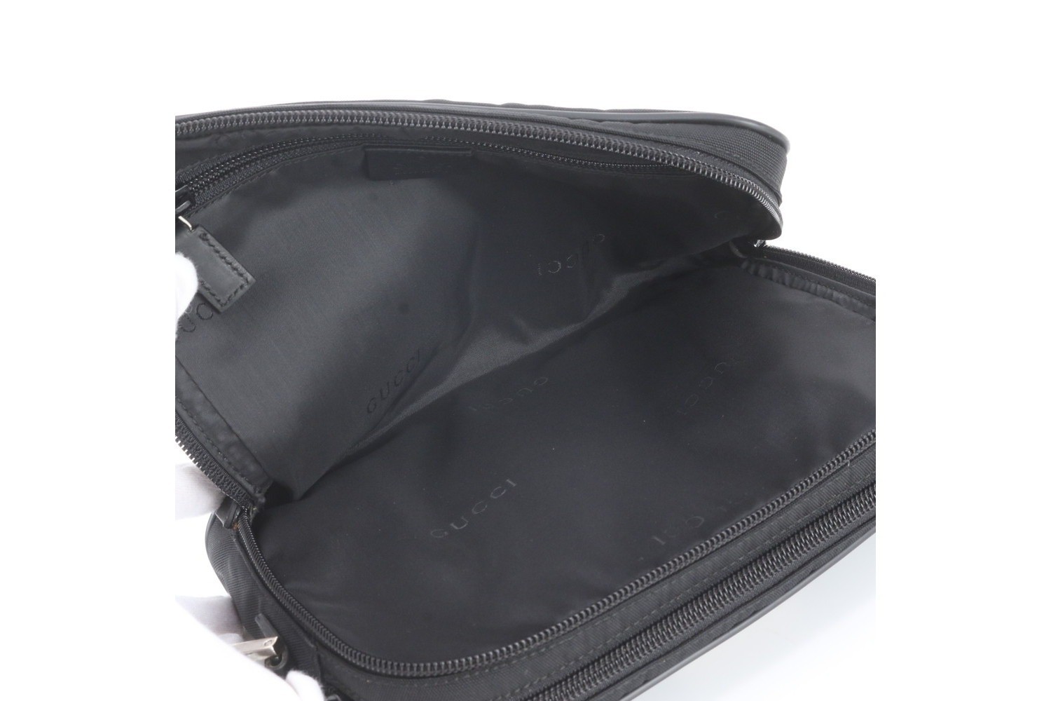 Leather second bag/clutch — view 6