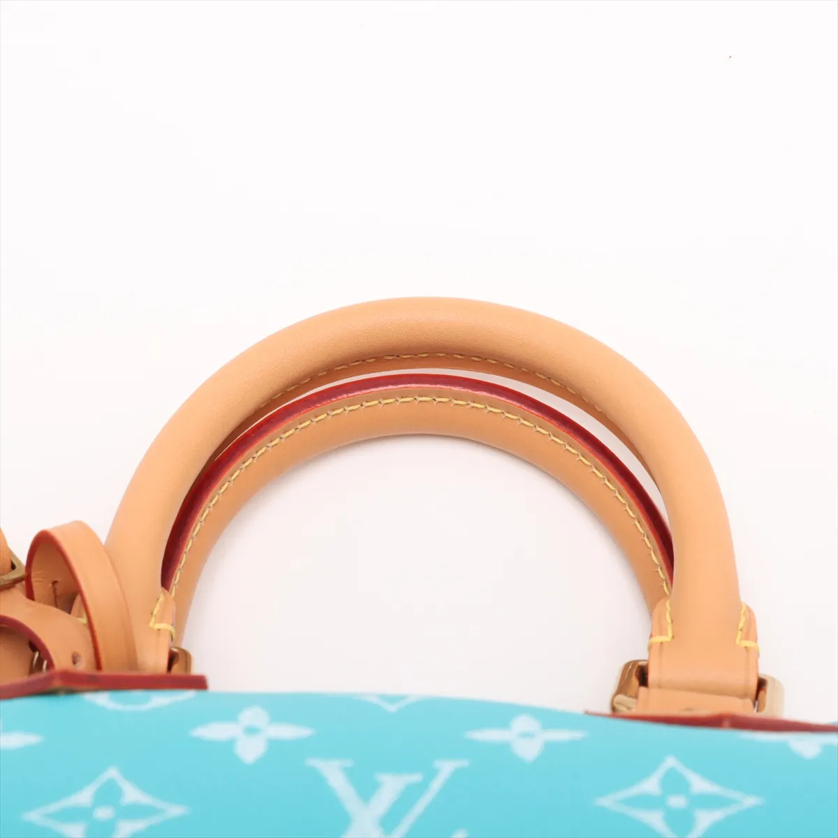 [Individually wrapped] Louis Vuitton Monogram Leather Speedy P9 Bandouliere 25 M11561 Blue RFID reaction available — view 6