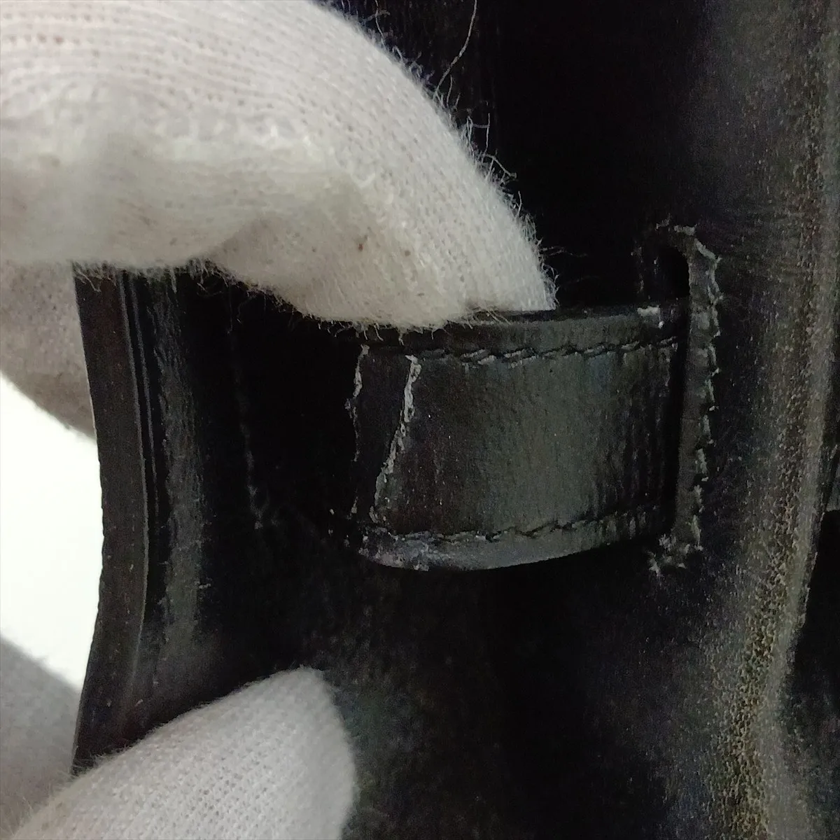 [Individually packaged] Hermes Kelly 35 Sellier Box Calf Black Gold Hardware G: 1977 — view 15